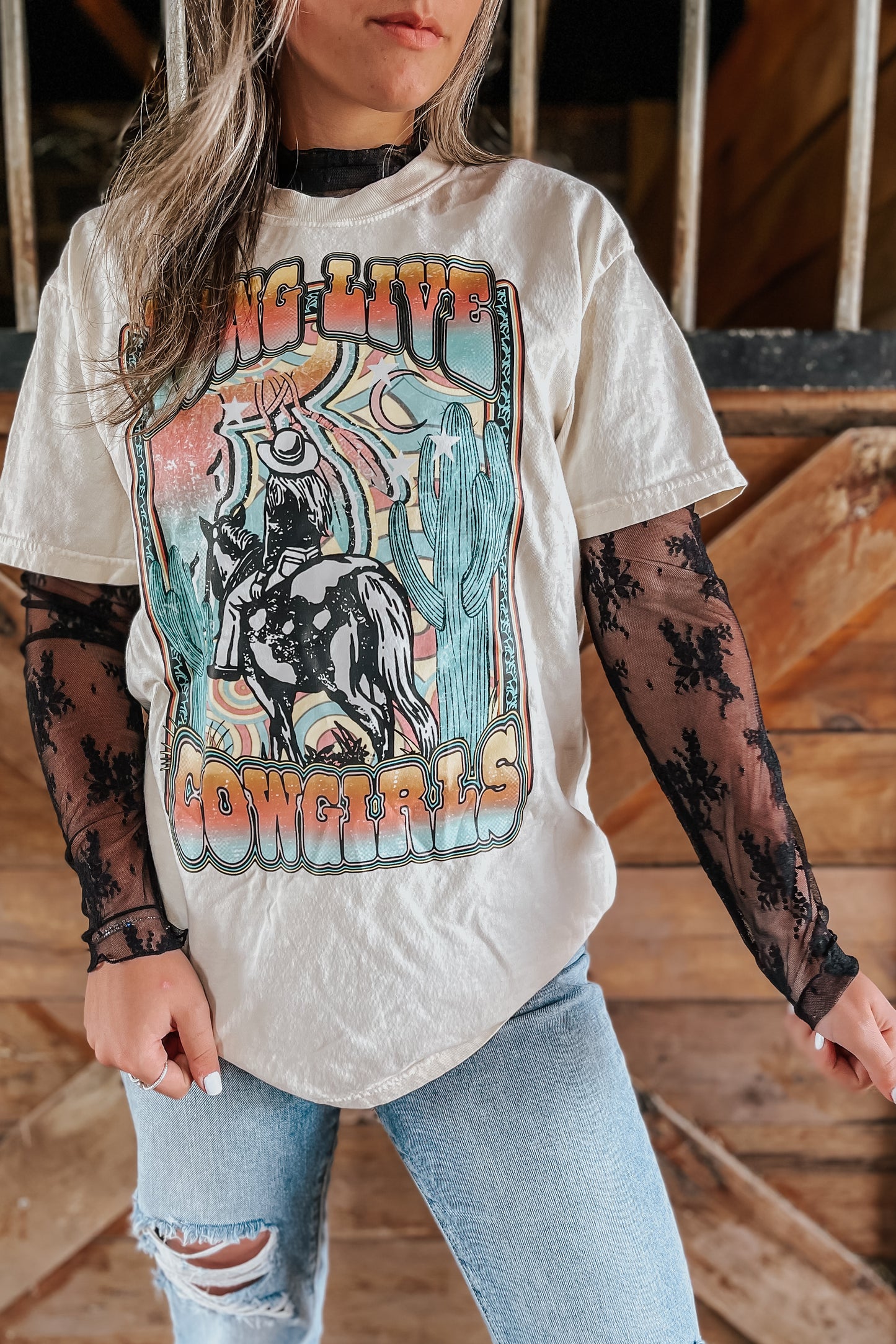 Long Live Cowgirls Tee