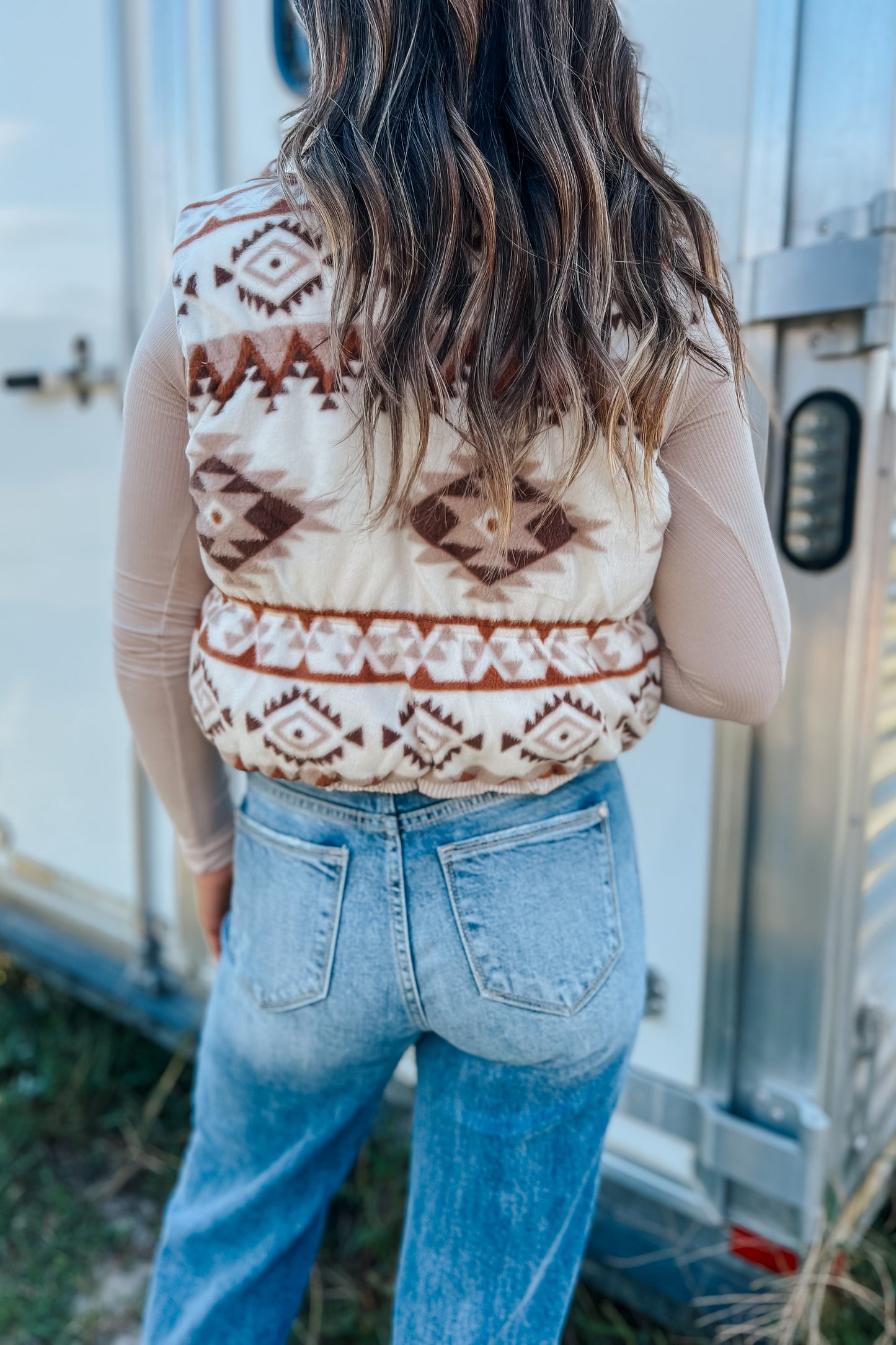 Montana Reversable Vest | Brown