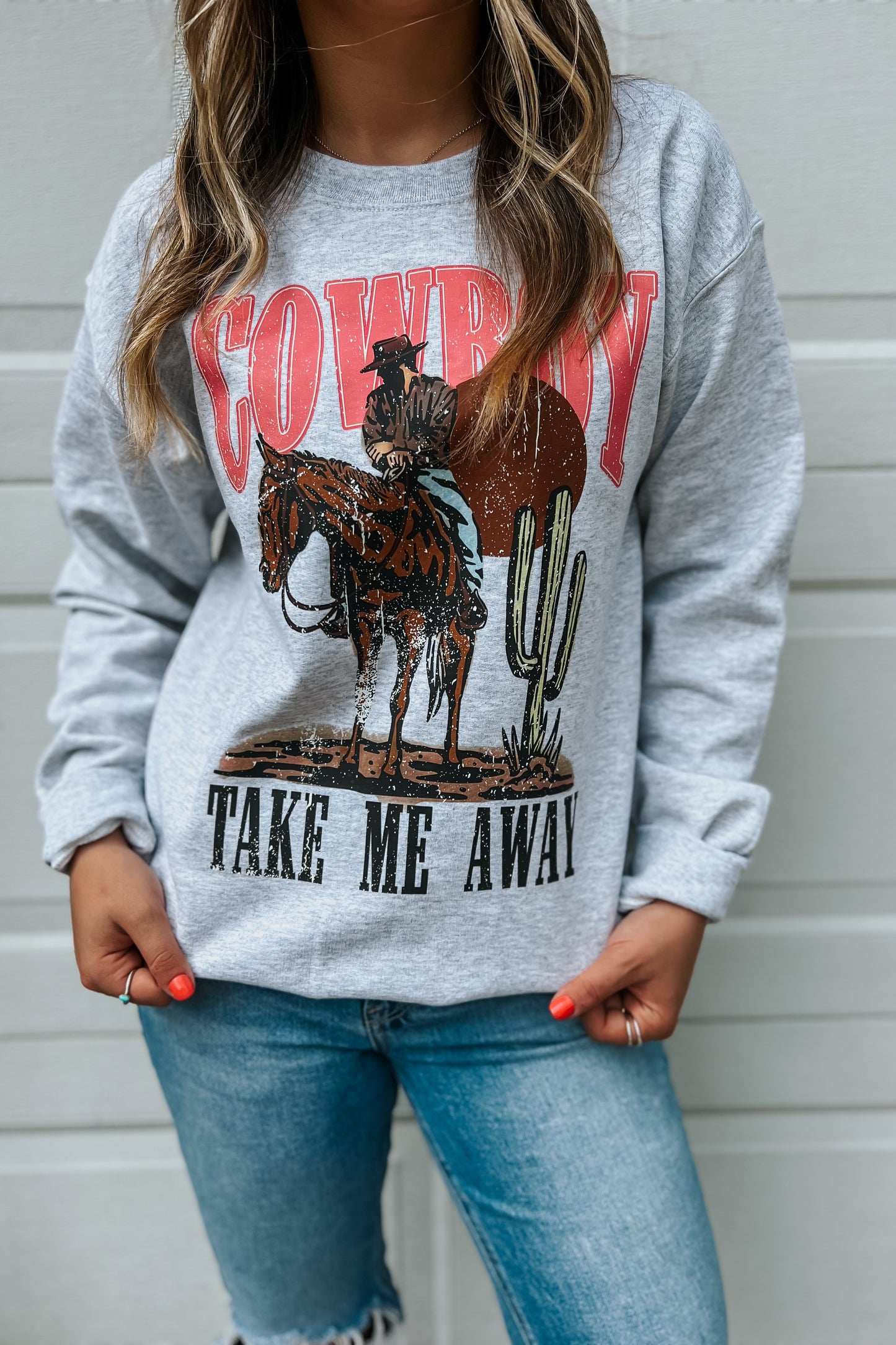 Cowboy Take Me Away Top