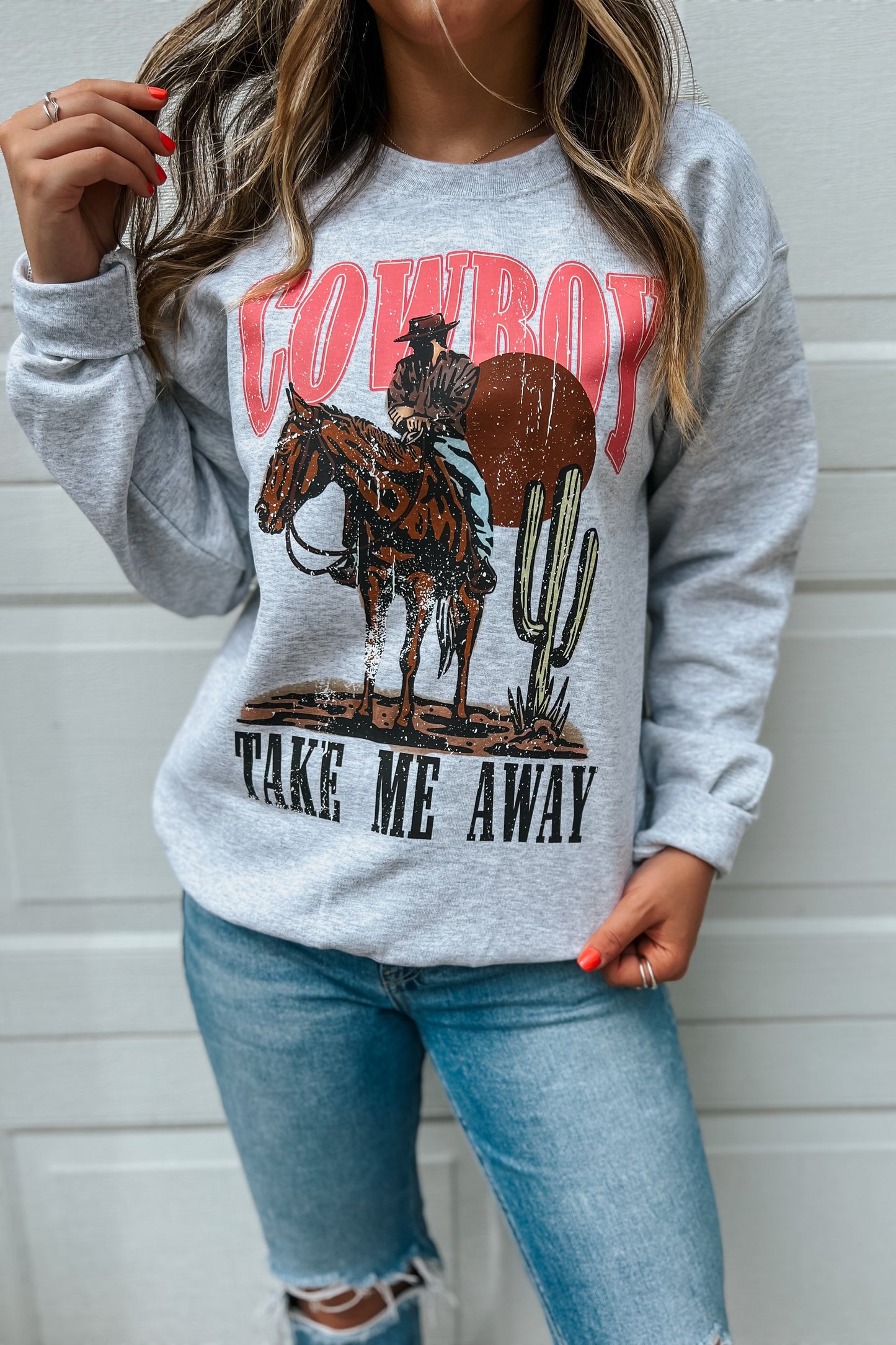 Cowboy Take Me Away Top