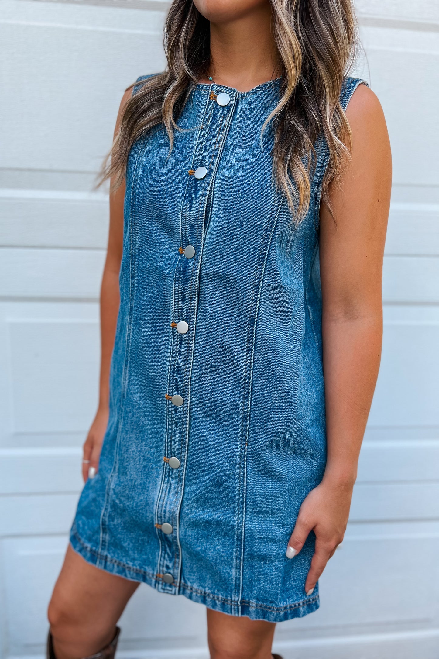 The Mya Denim Dress