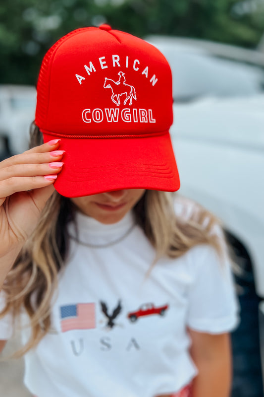 American Cowgirl Trucker Hat