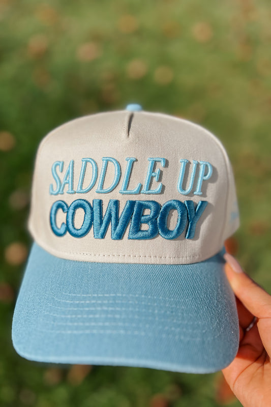 Saddle Up Cowboy Hat | Blue