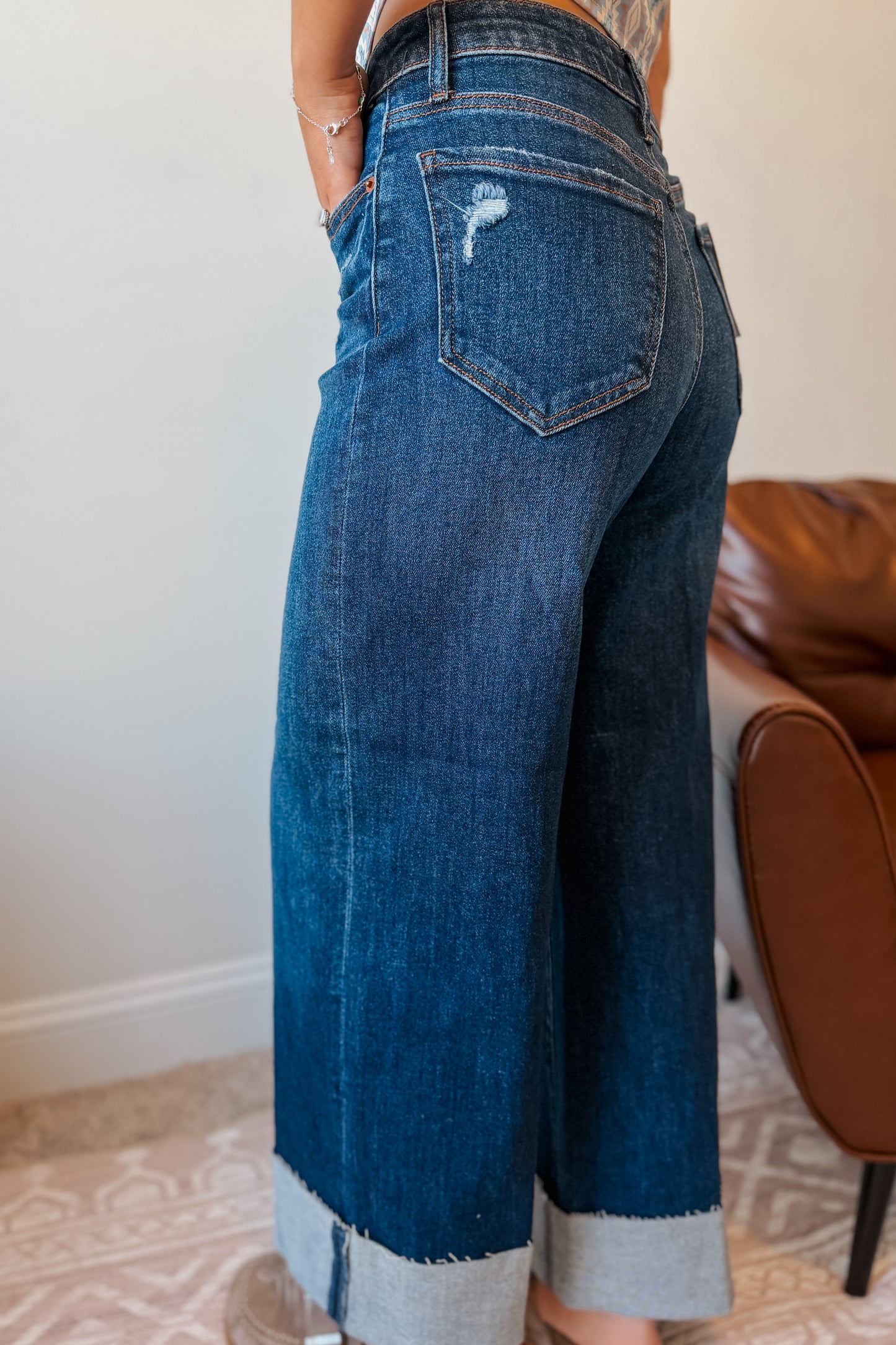 Delilah Cuffed Jeans