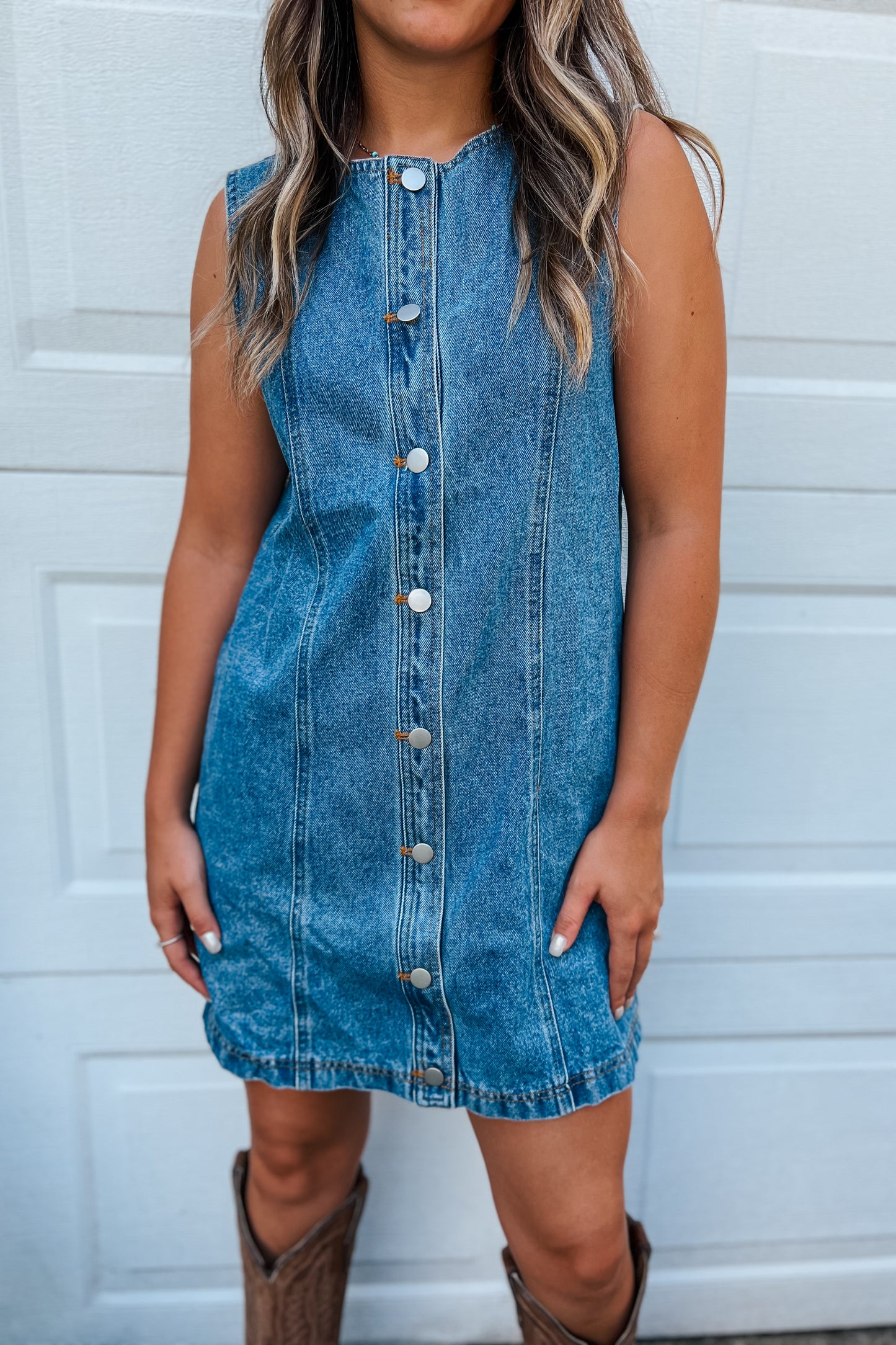 The Mya Denim Dress