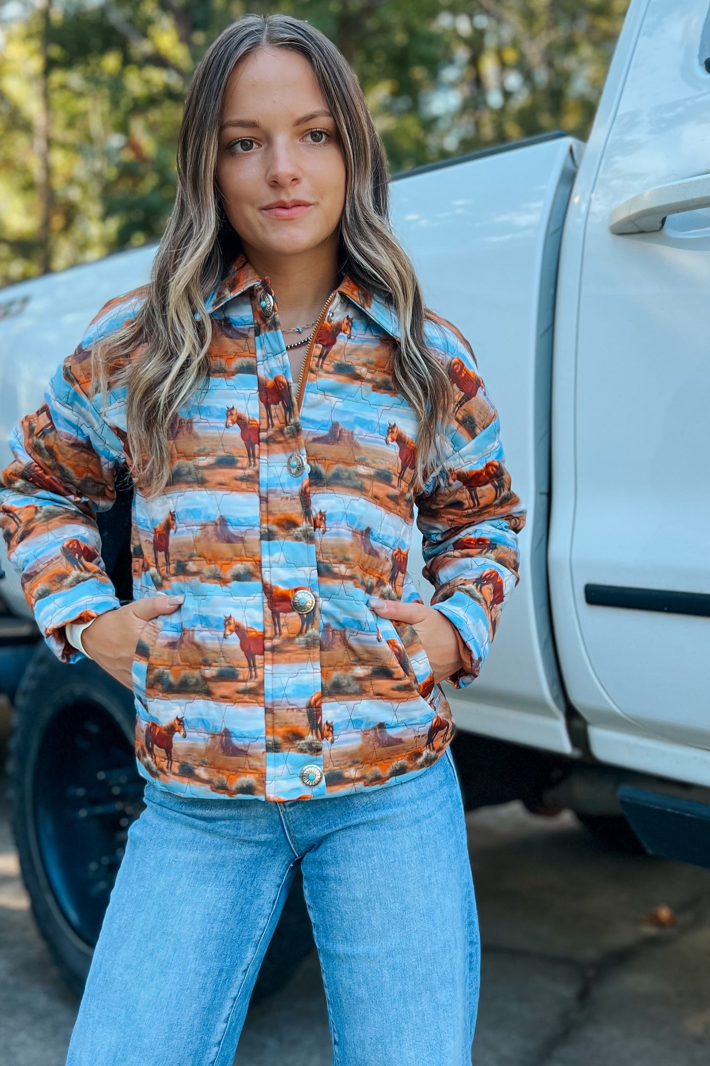 Cowgirl Canyon Quilted Jacket