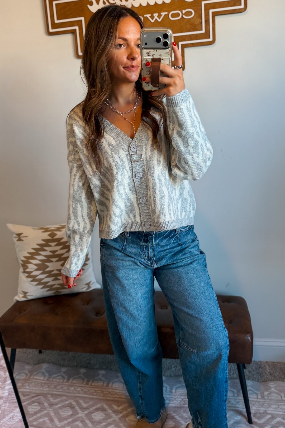 Wild Thing Cardigan | Grey