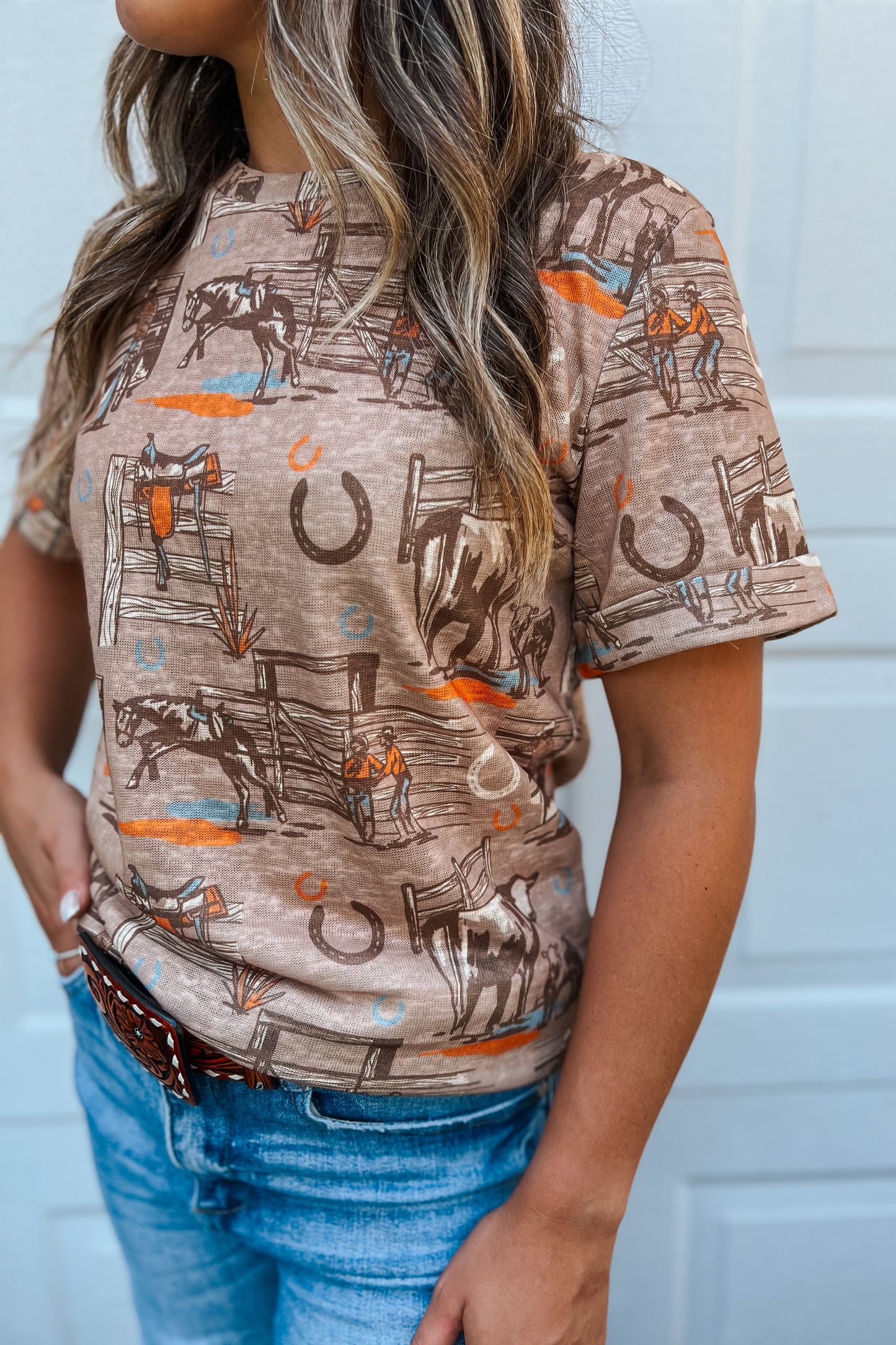 Sunset Ranch Tee