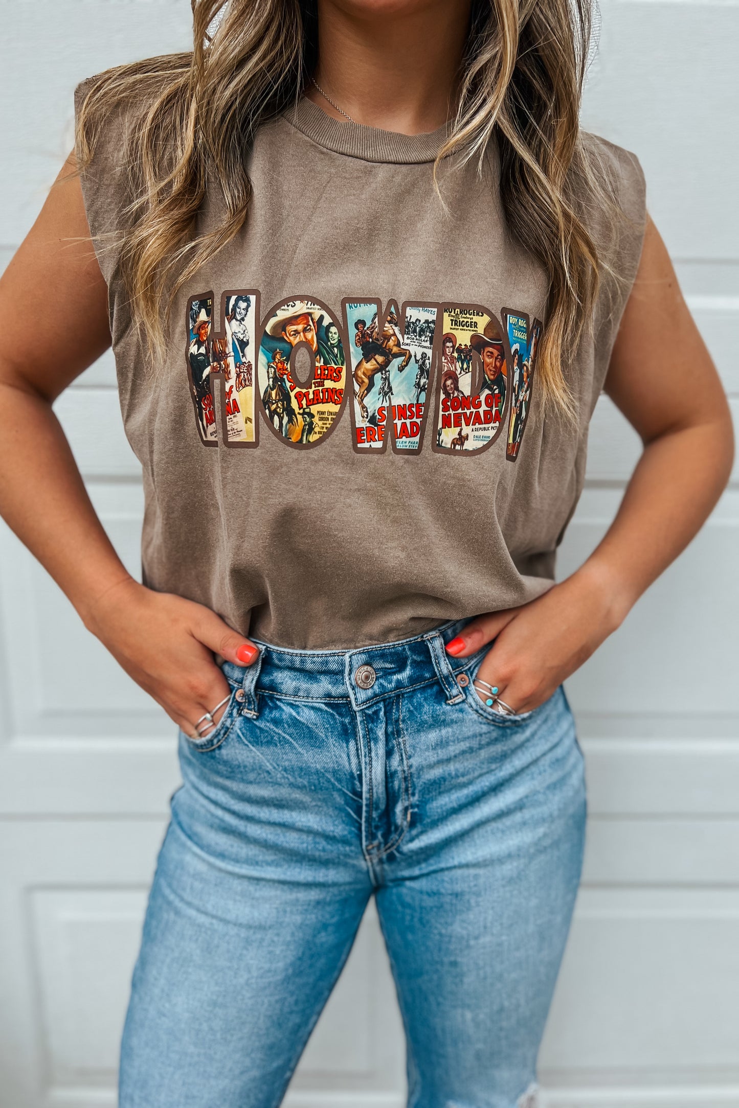 Vintage Howdy Muscle Tank