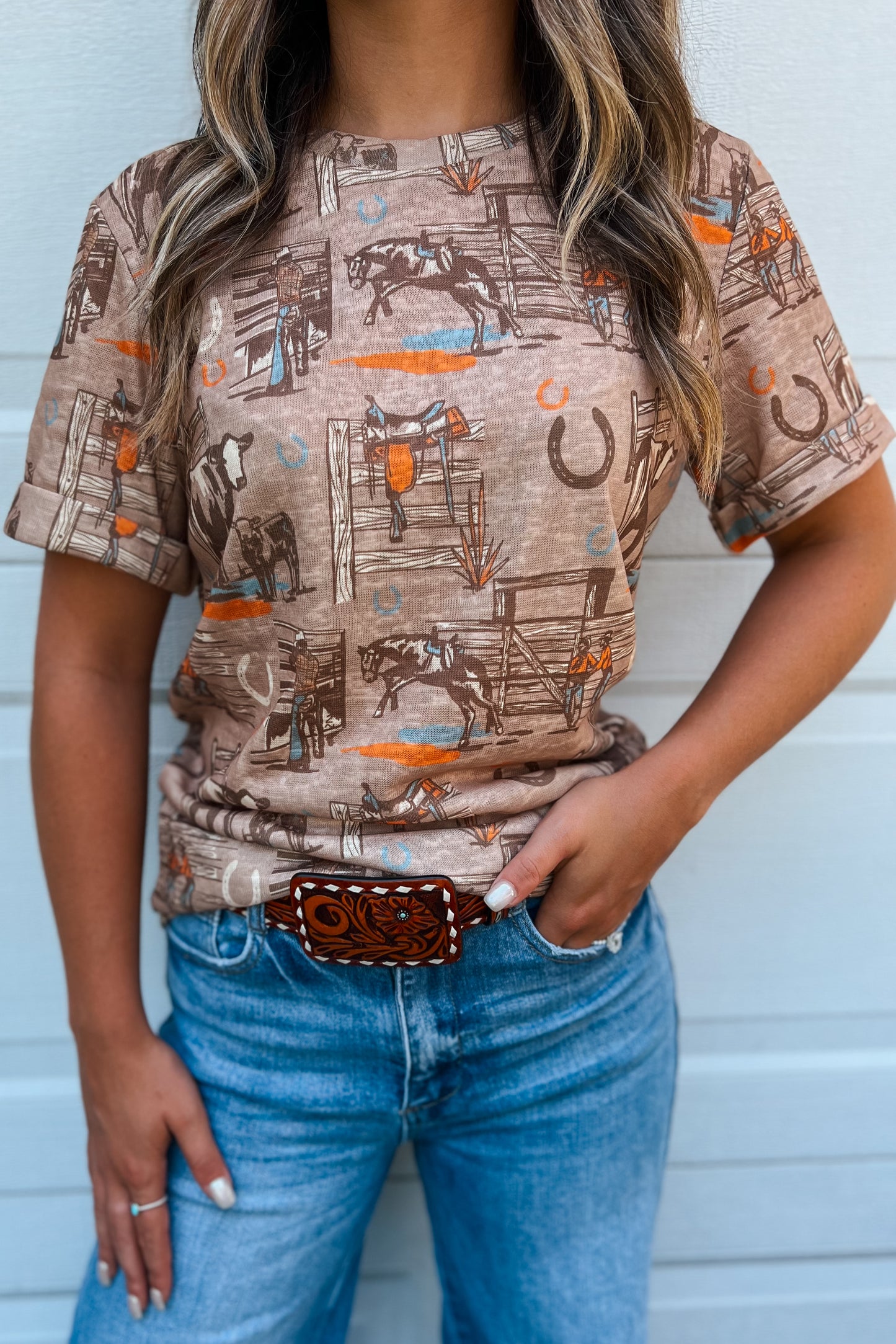 Sunset Ranch Tee