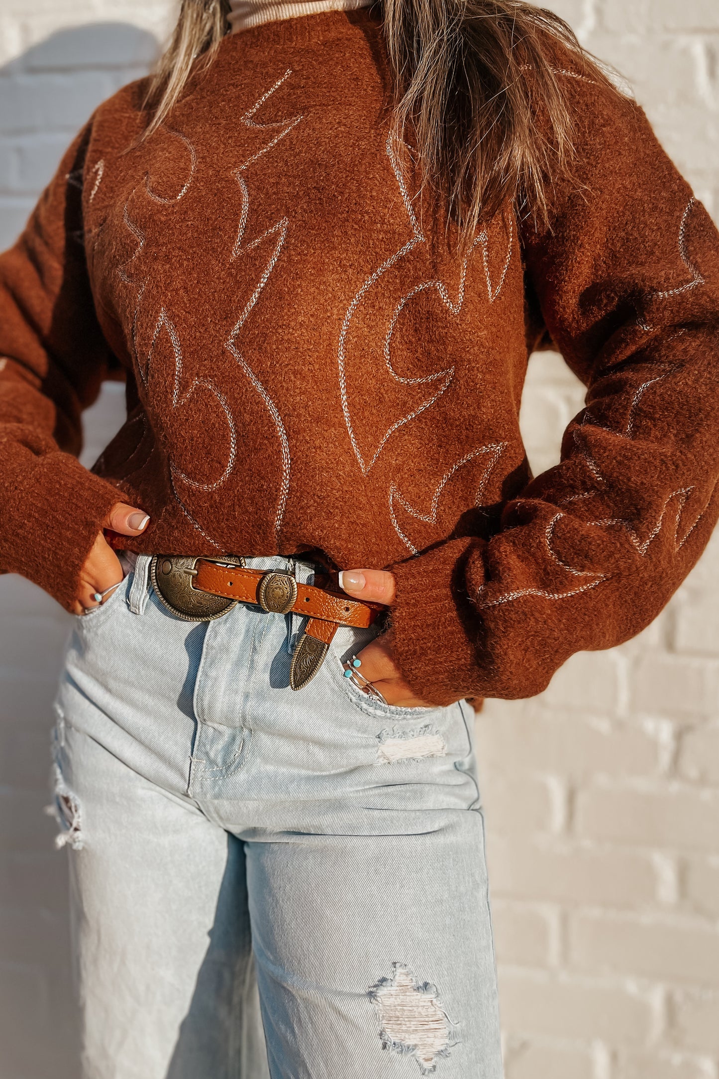Boot Stitch Sweater