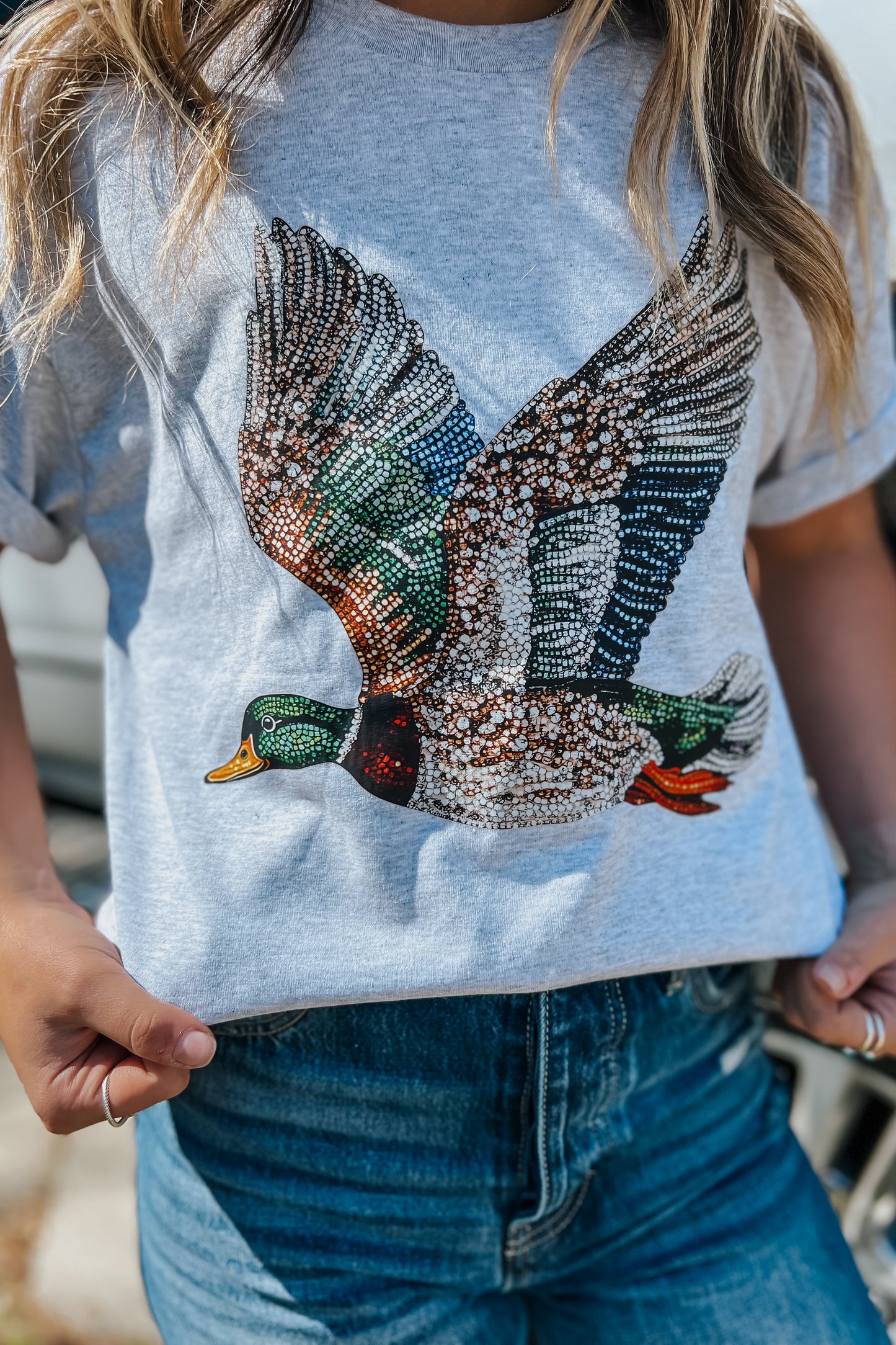 Glitter Duck Graphic Tee/Sweatshirt