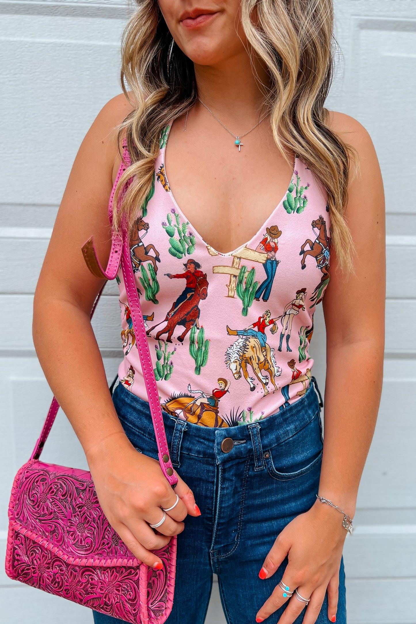 Pink & Punchy Halter Top