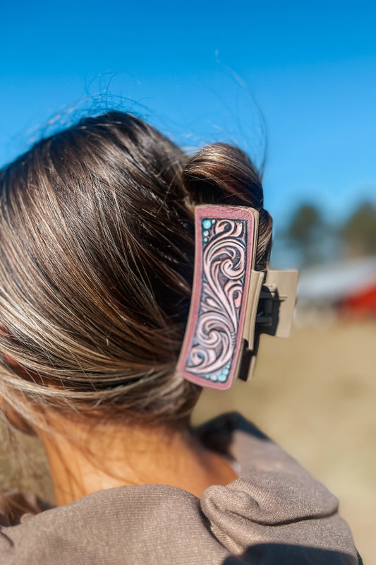 Western Bloom Hair Clip