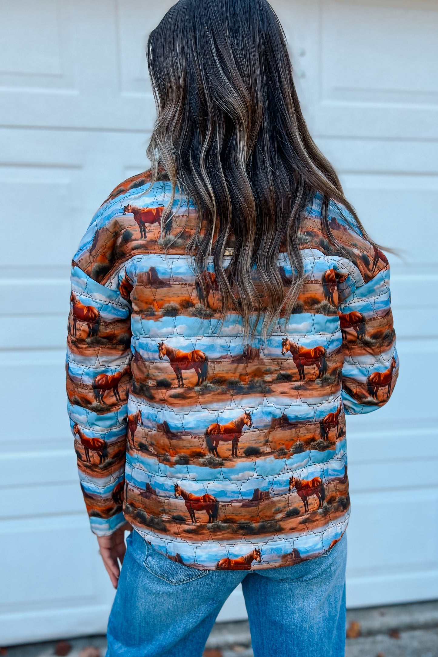 Cowgirl Canyon Quilted Jacket