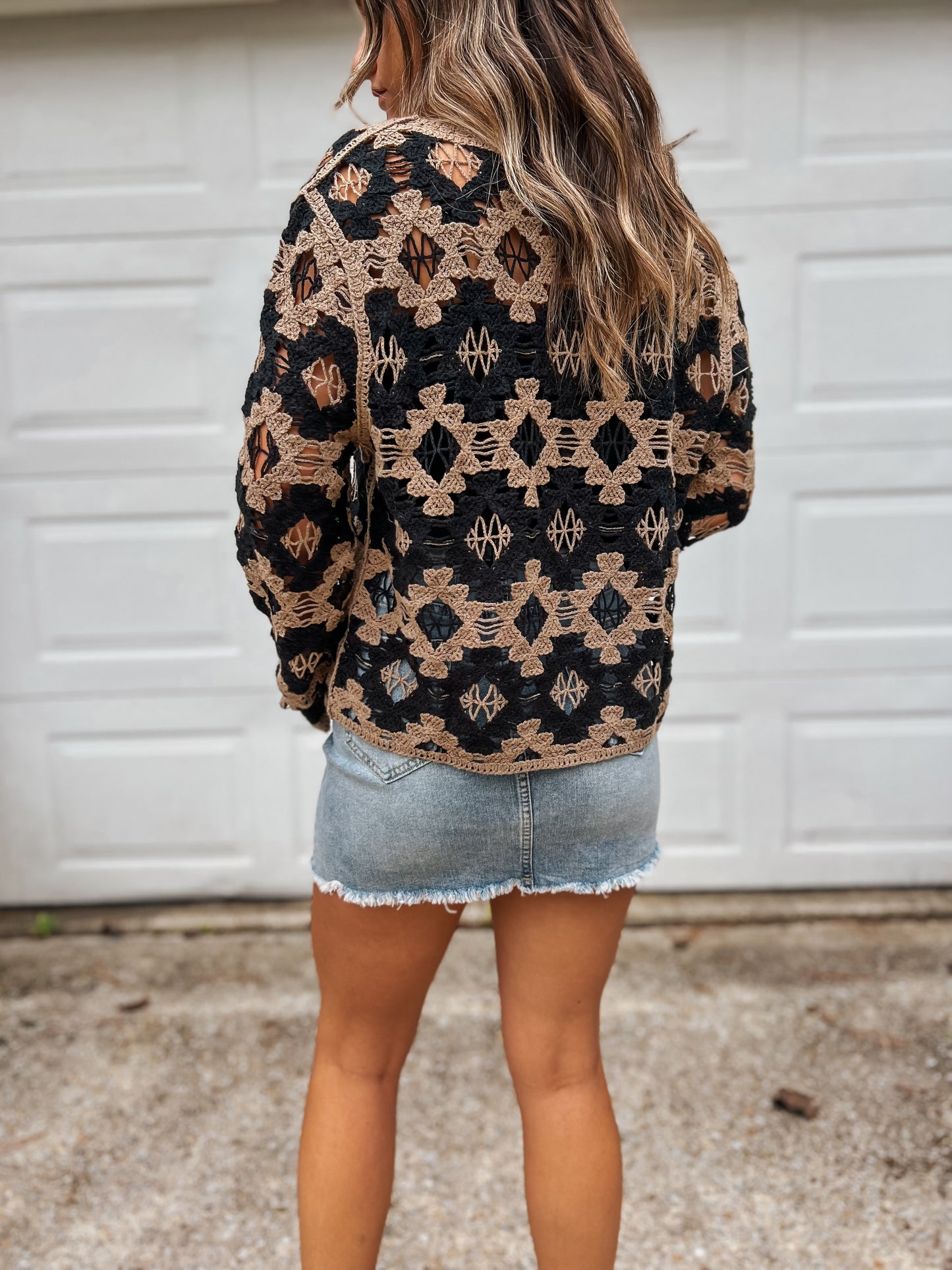 Aztec Crochet Top
