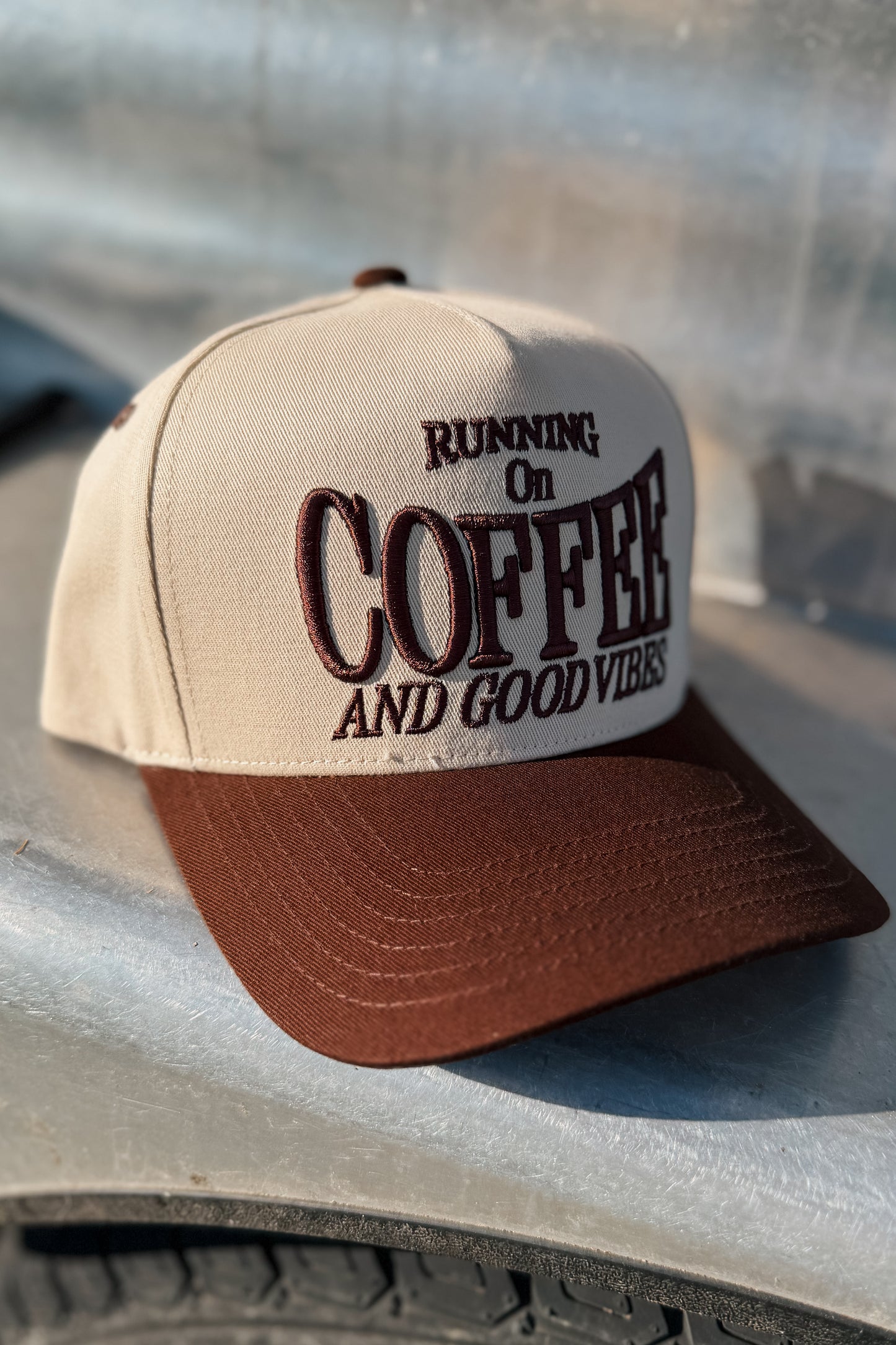 Running On Coffee Hat