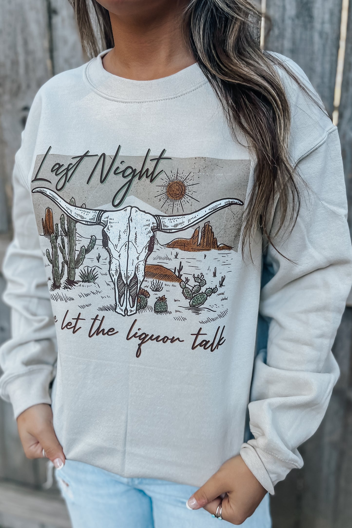 Last Night Tee/Sweatshirt
