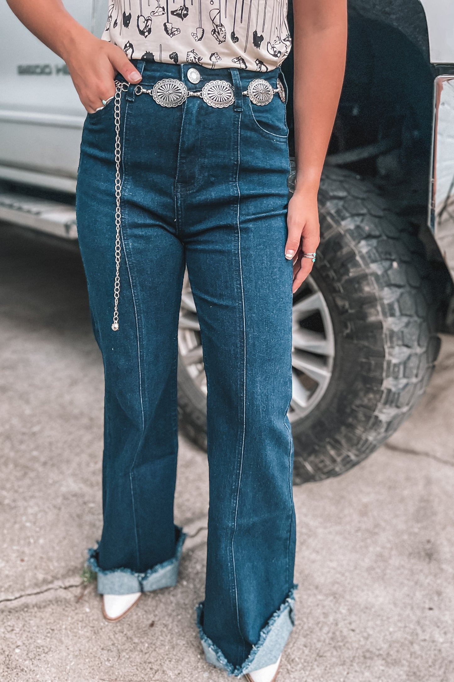 Sheridan Wide Leg Jeans