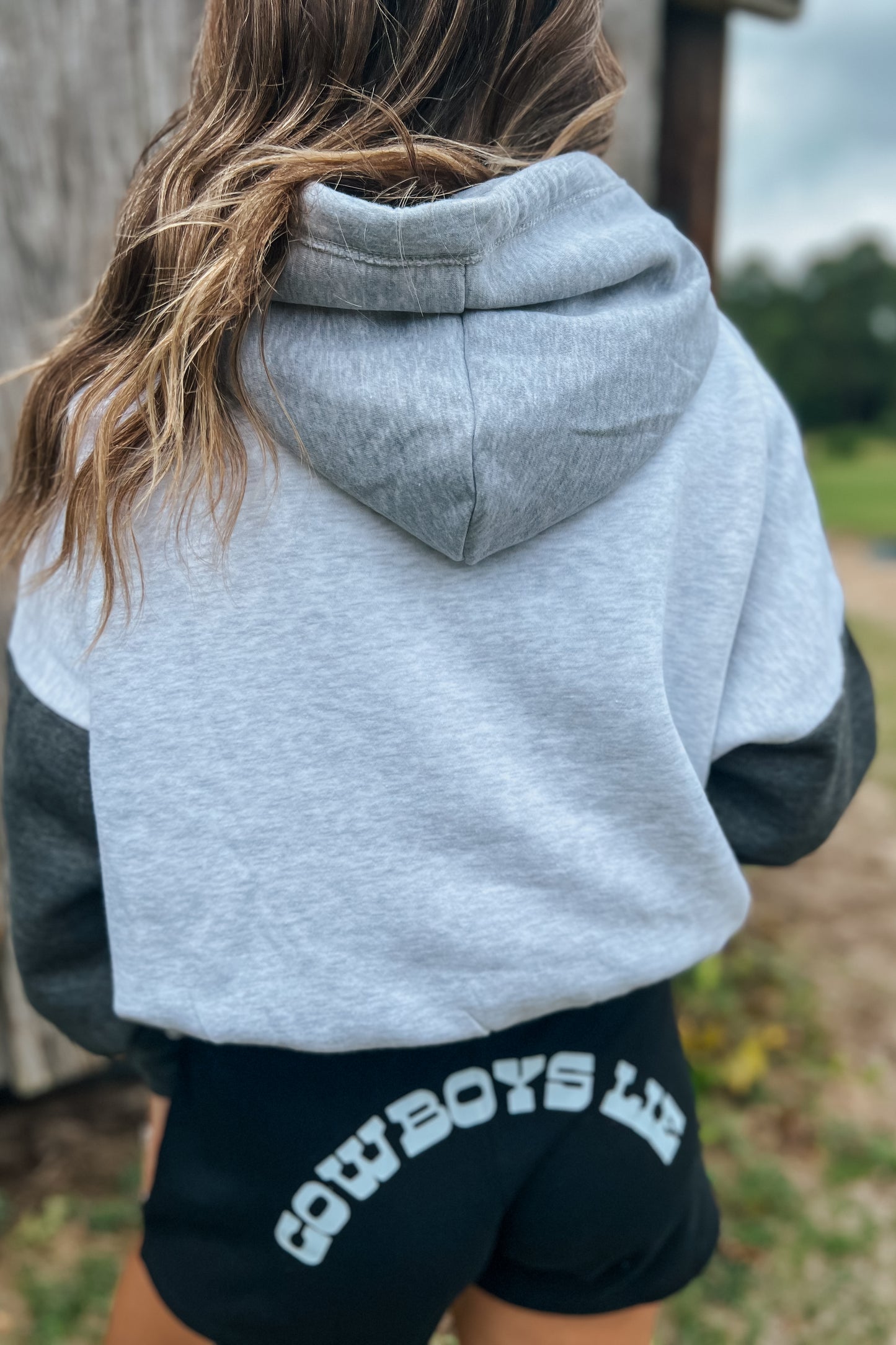 Tricolor Bucking Hoodie