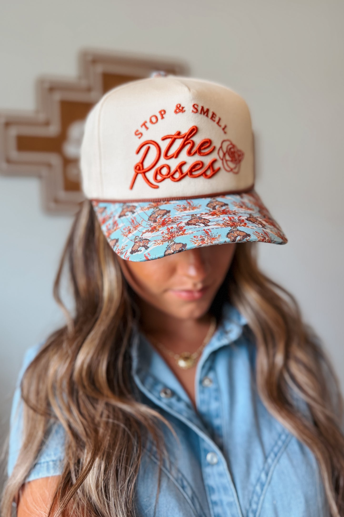 Smell the Roses Hat