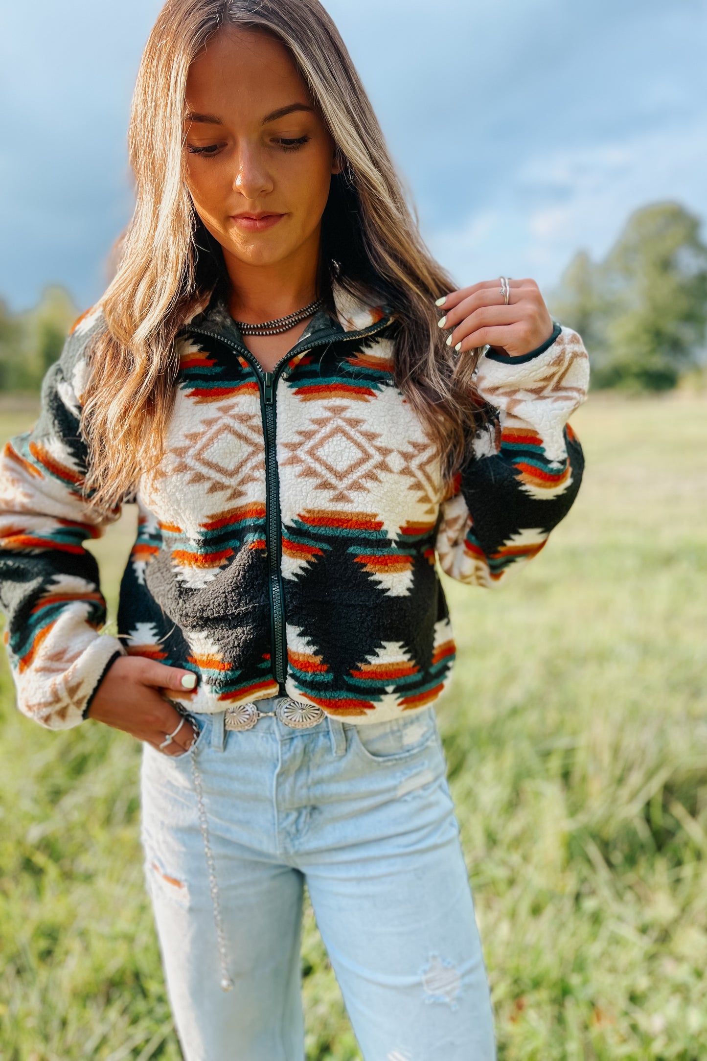 Aztec Sherpa Jacket