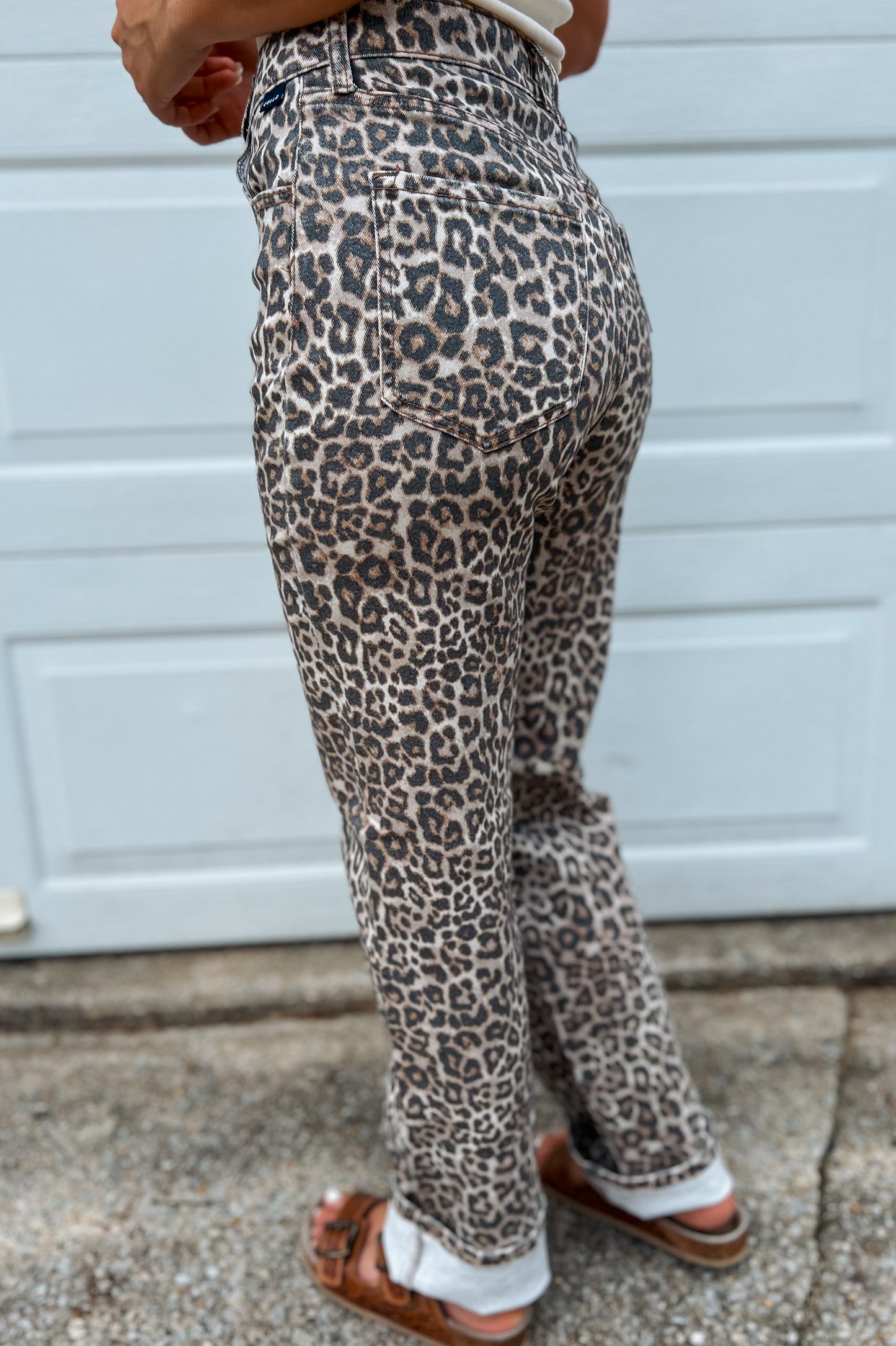 Leopard Jeans
