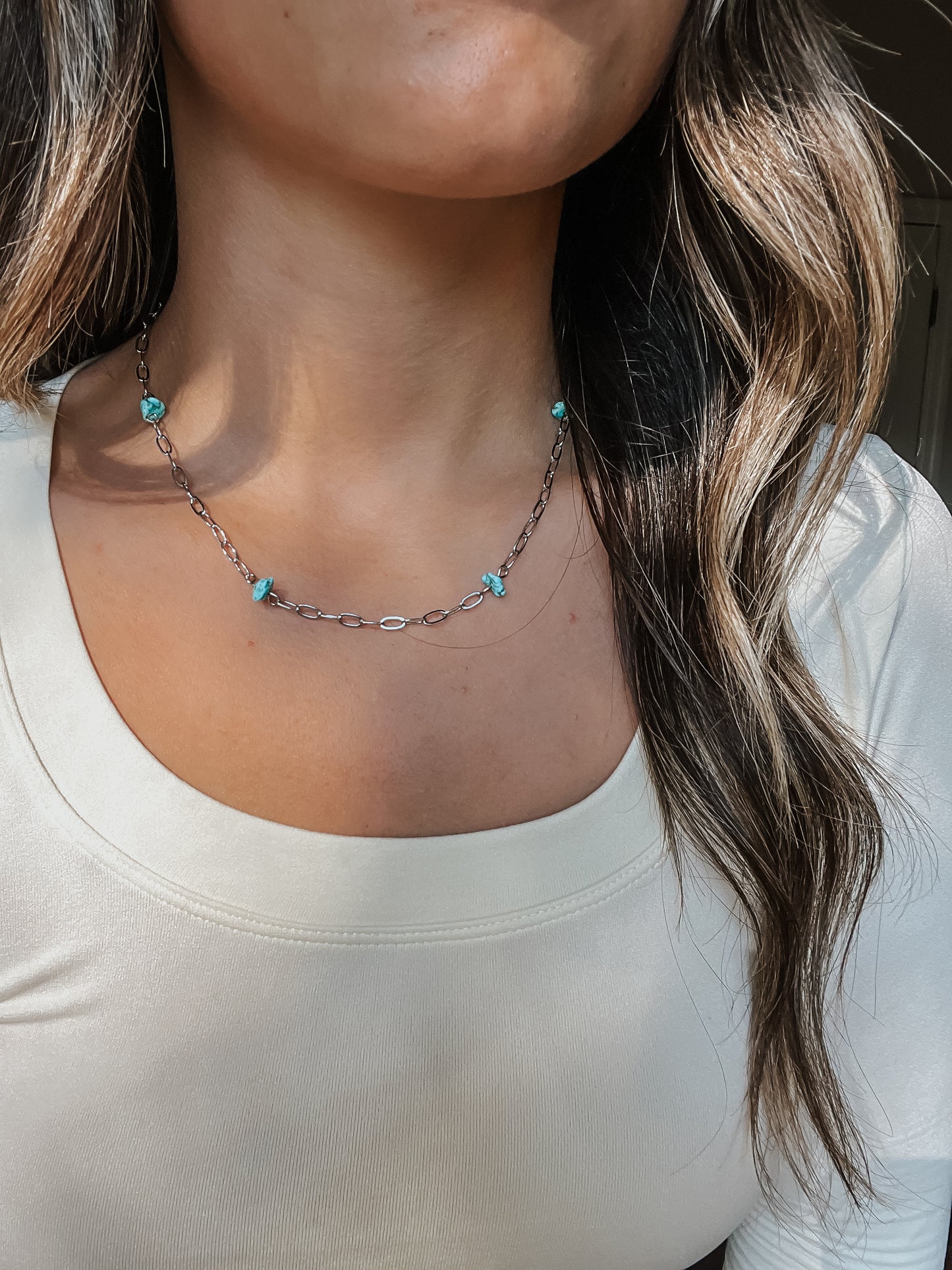 Sleeping Beauty Turquoise Necklace