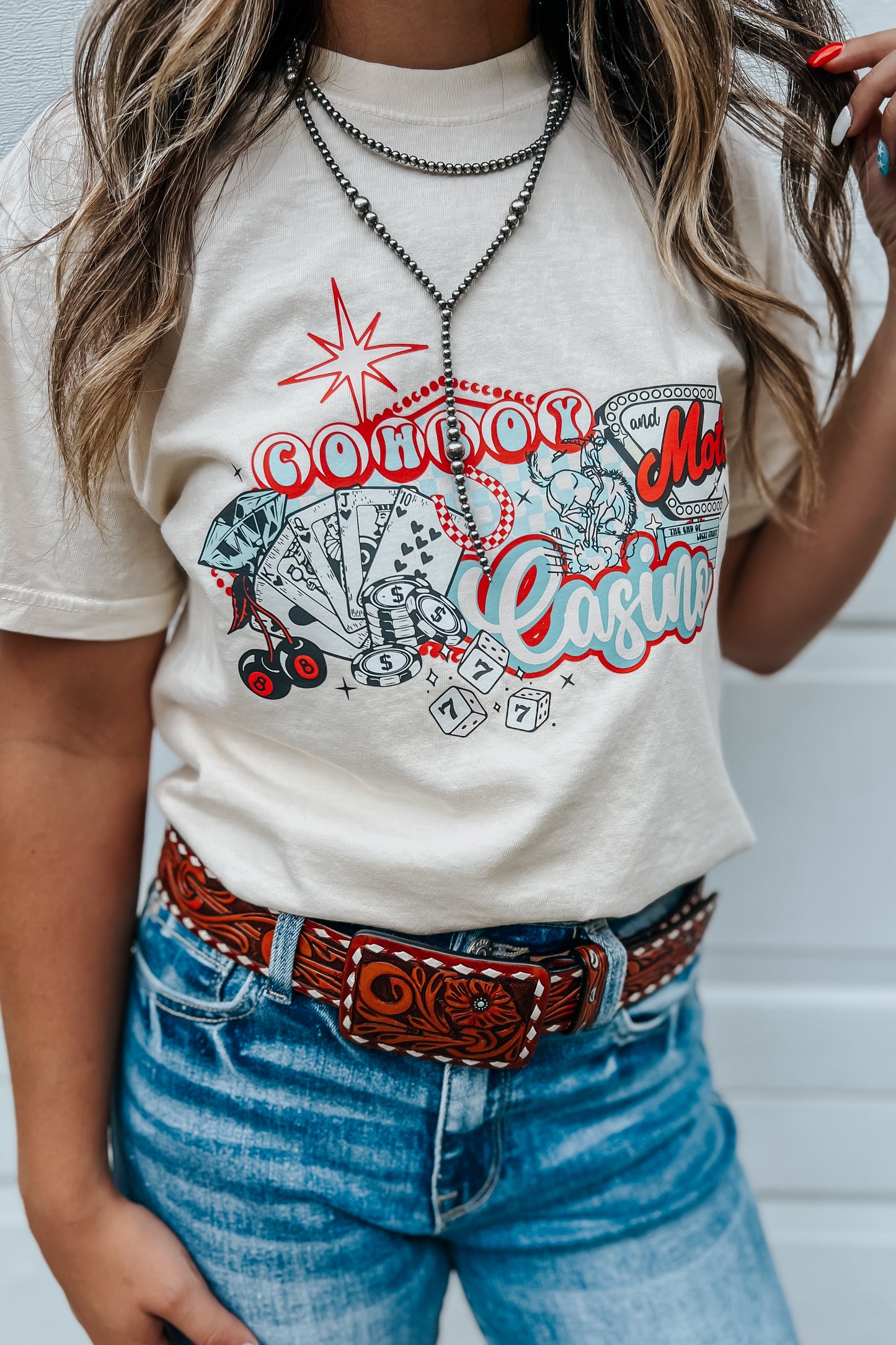 Cowboy Casino Tee