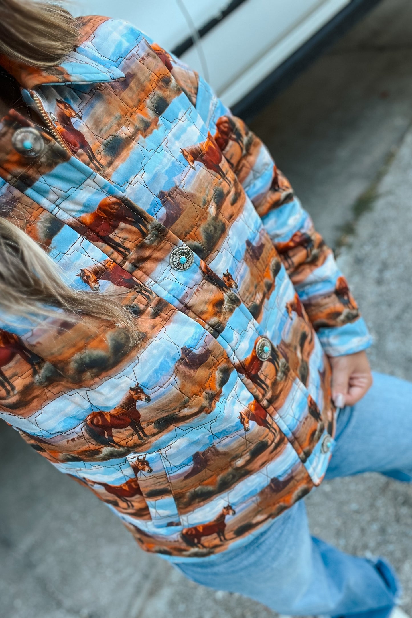 Cowgirl Canyon Quilted Jacket