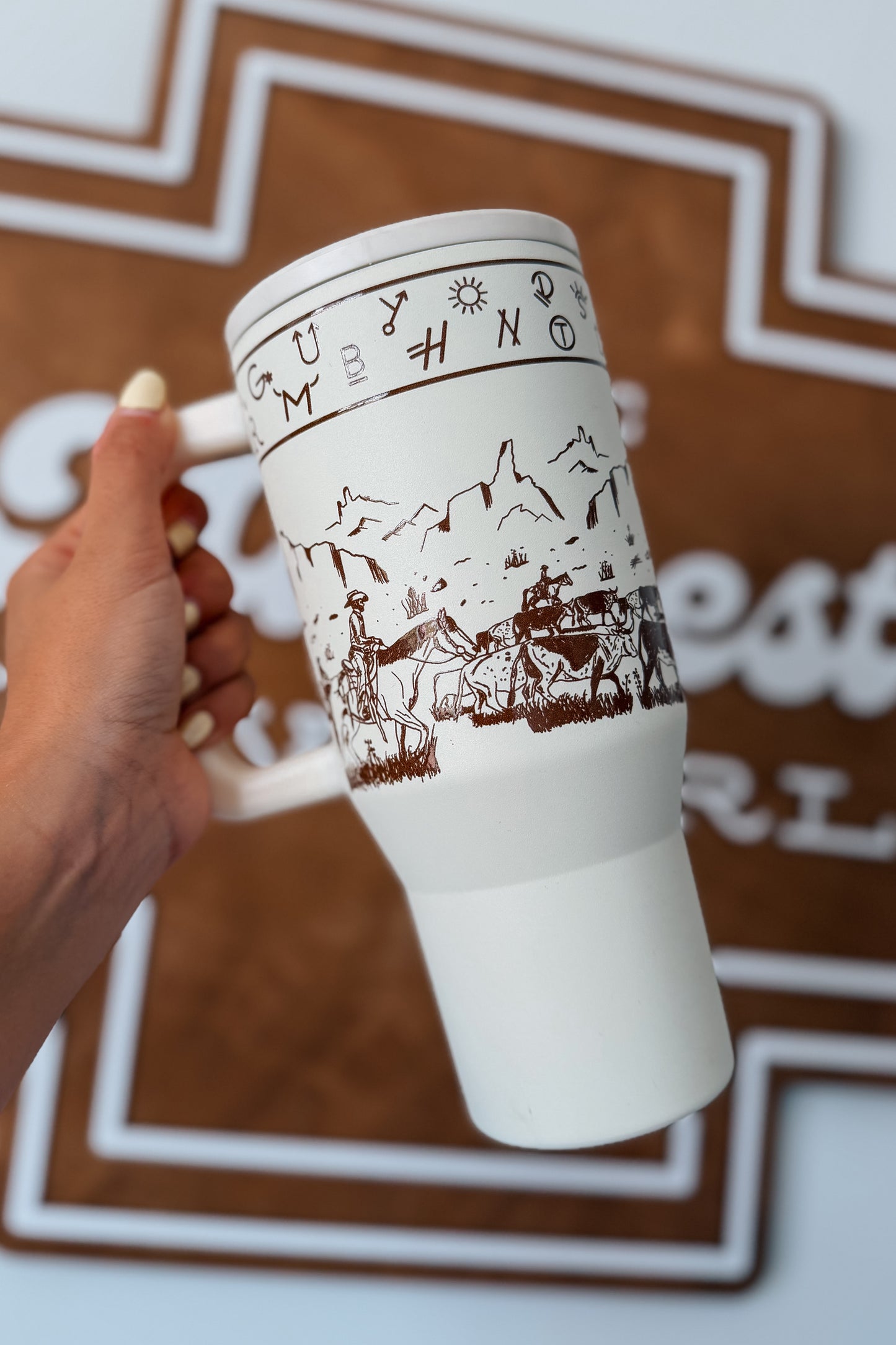 Cattle Drive 32oz Tumbler