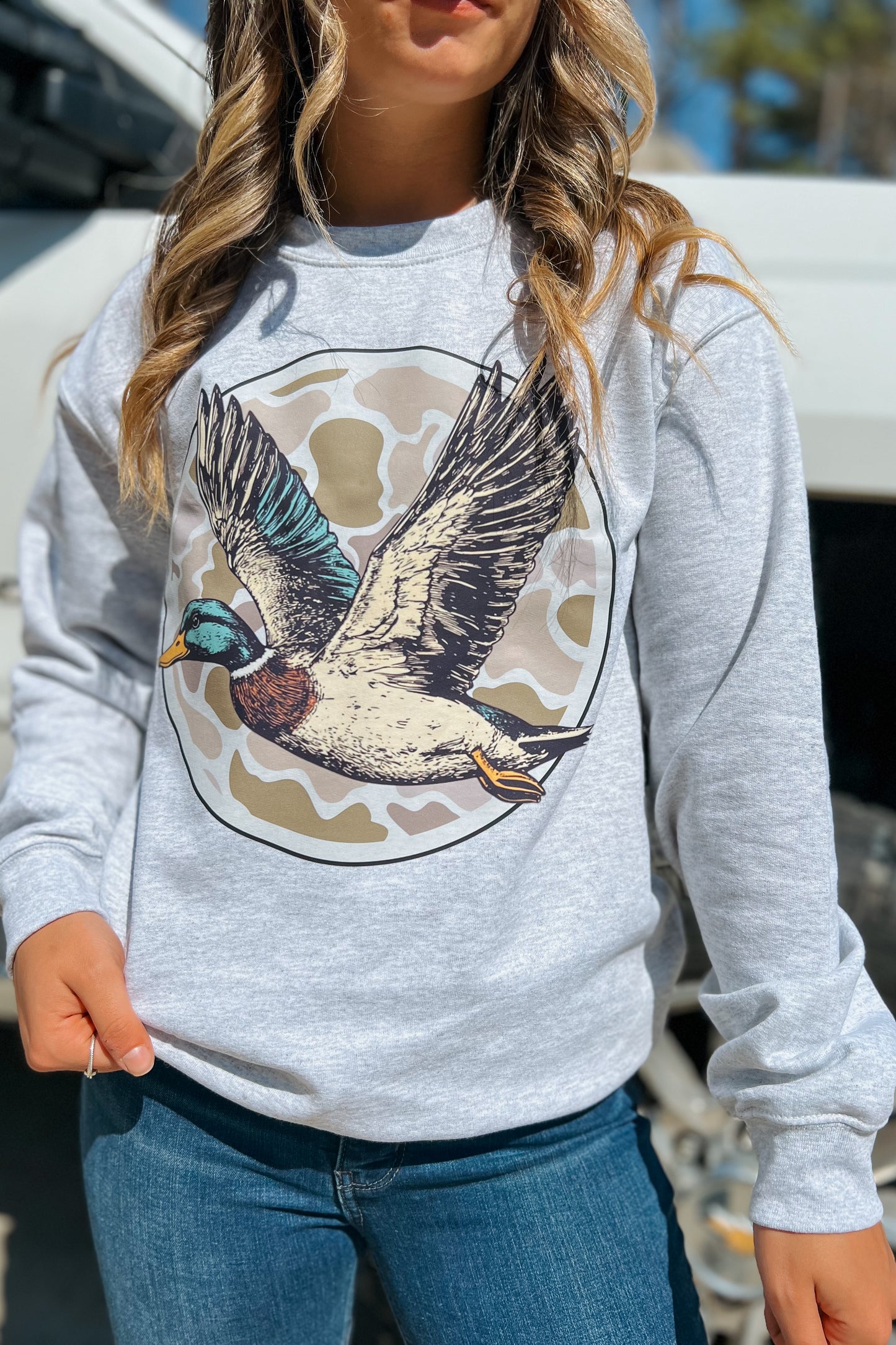 Duck & Camo Top