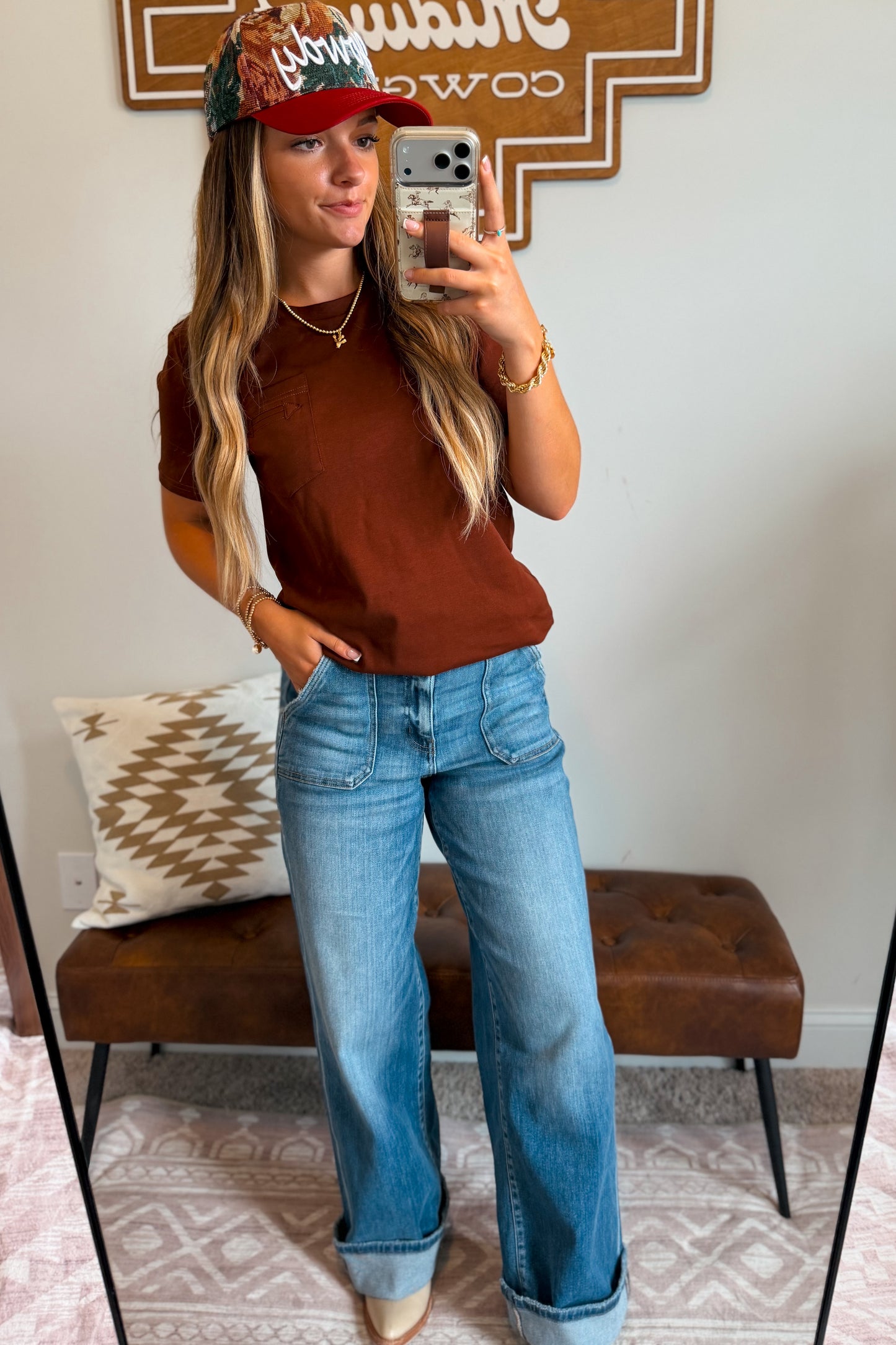 Kennedy Cuffed Jeans