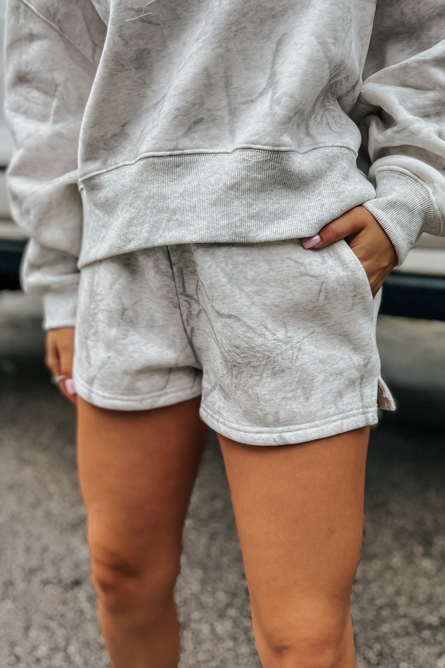Light Camo Sweat Shorts
