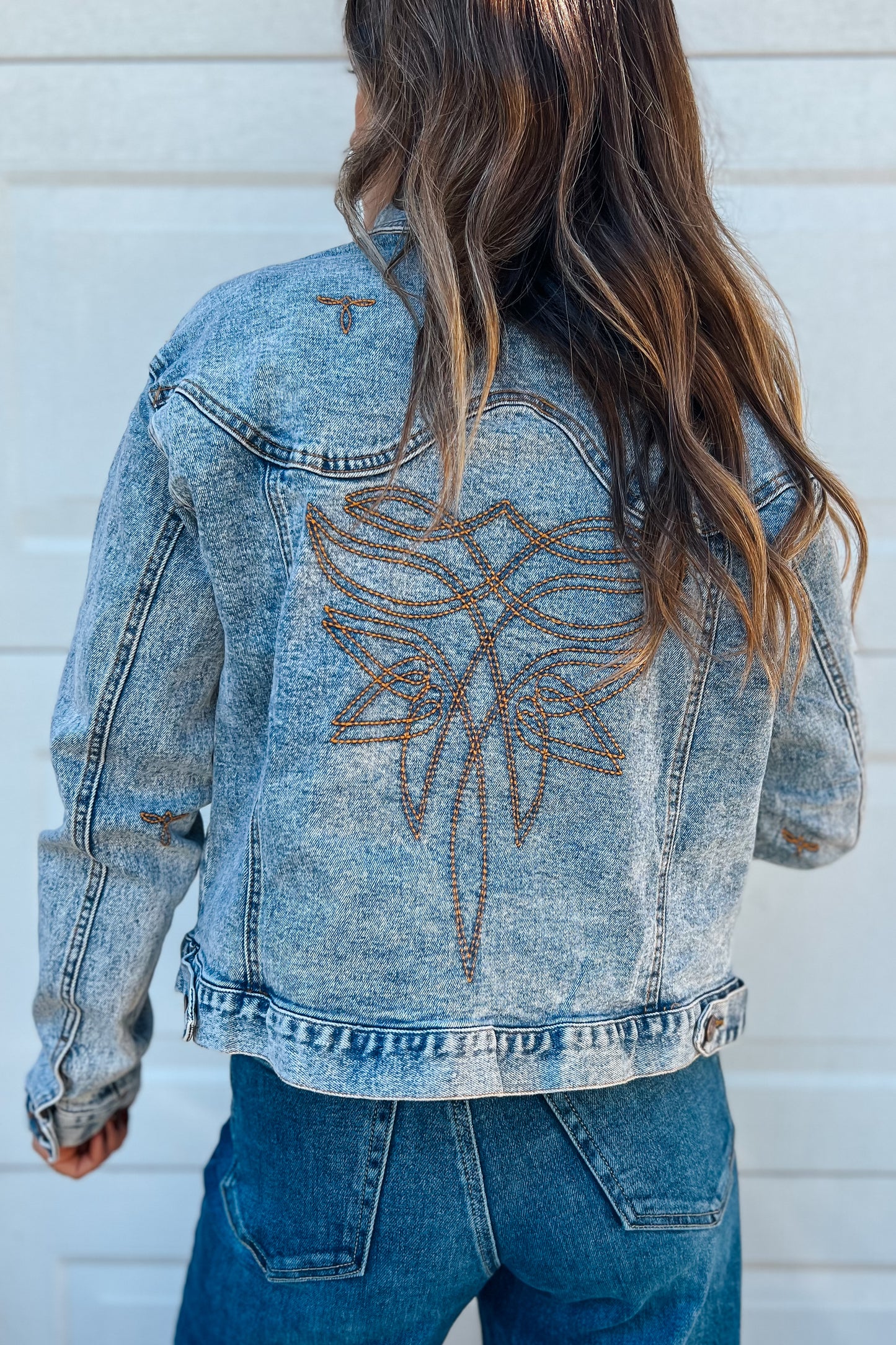 Boot Stitch Denim Jacket