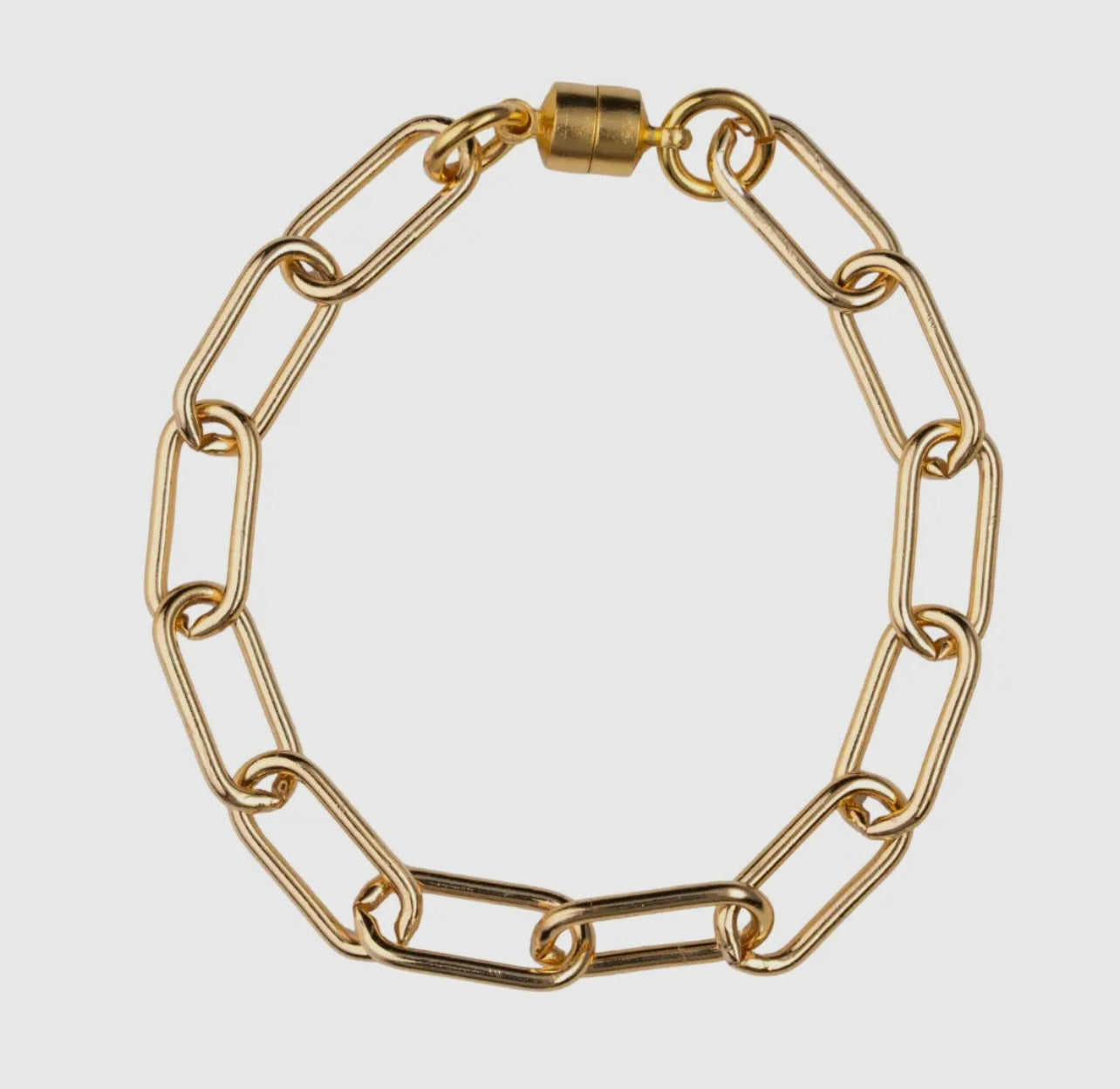 Gold Chain Link Bracelet