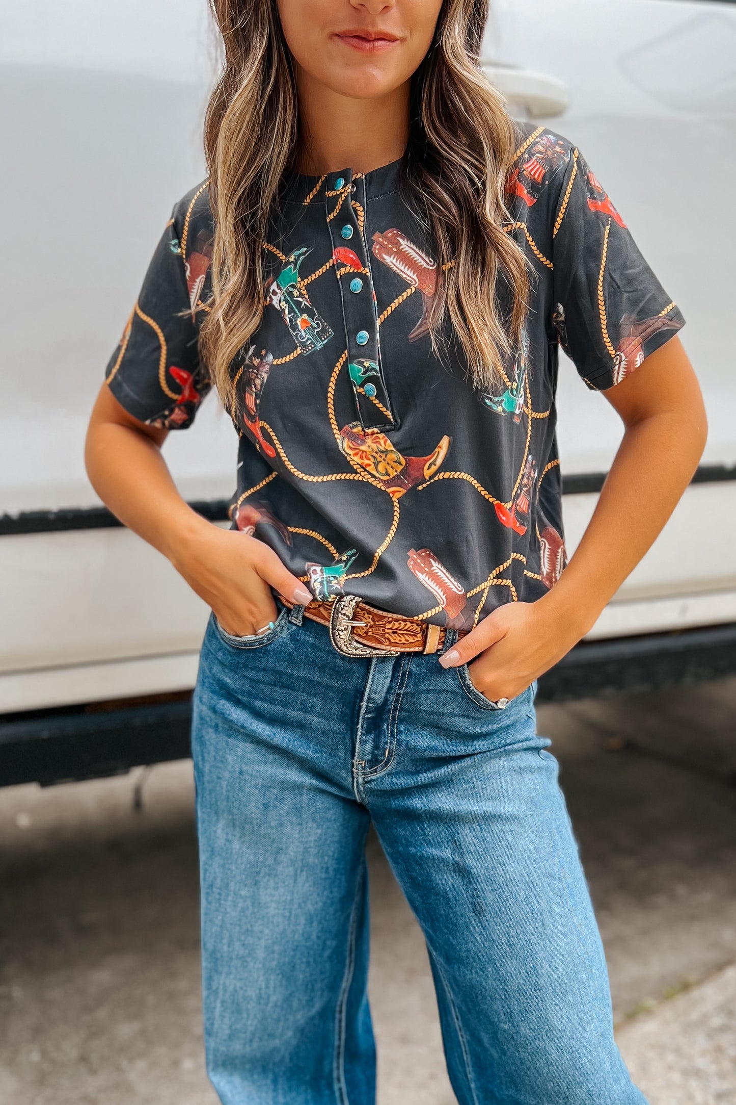 The Cowboy Way Top