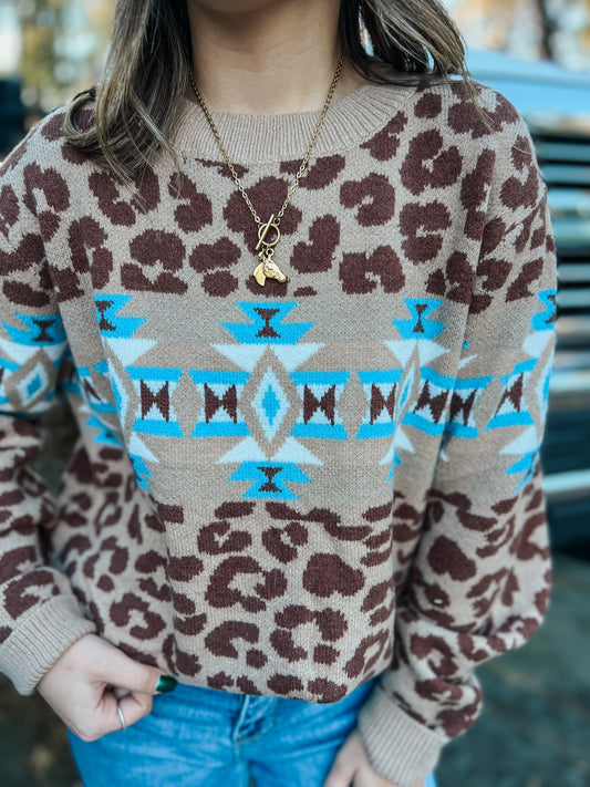 Mesa Leopard Sweater