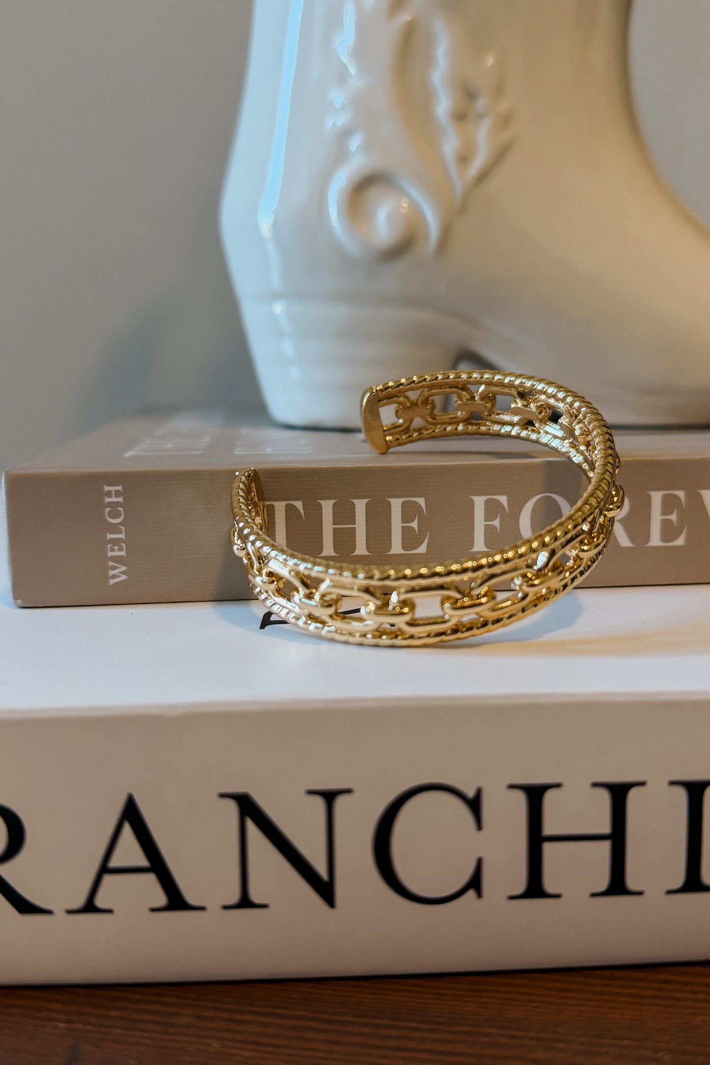 The Harper Cuff Bracelet | Gold
