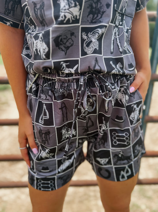 Check it Cowpoke Shorts
