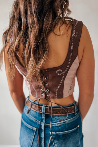 Rodeo Rebel Corset Top