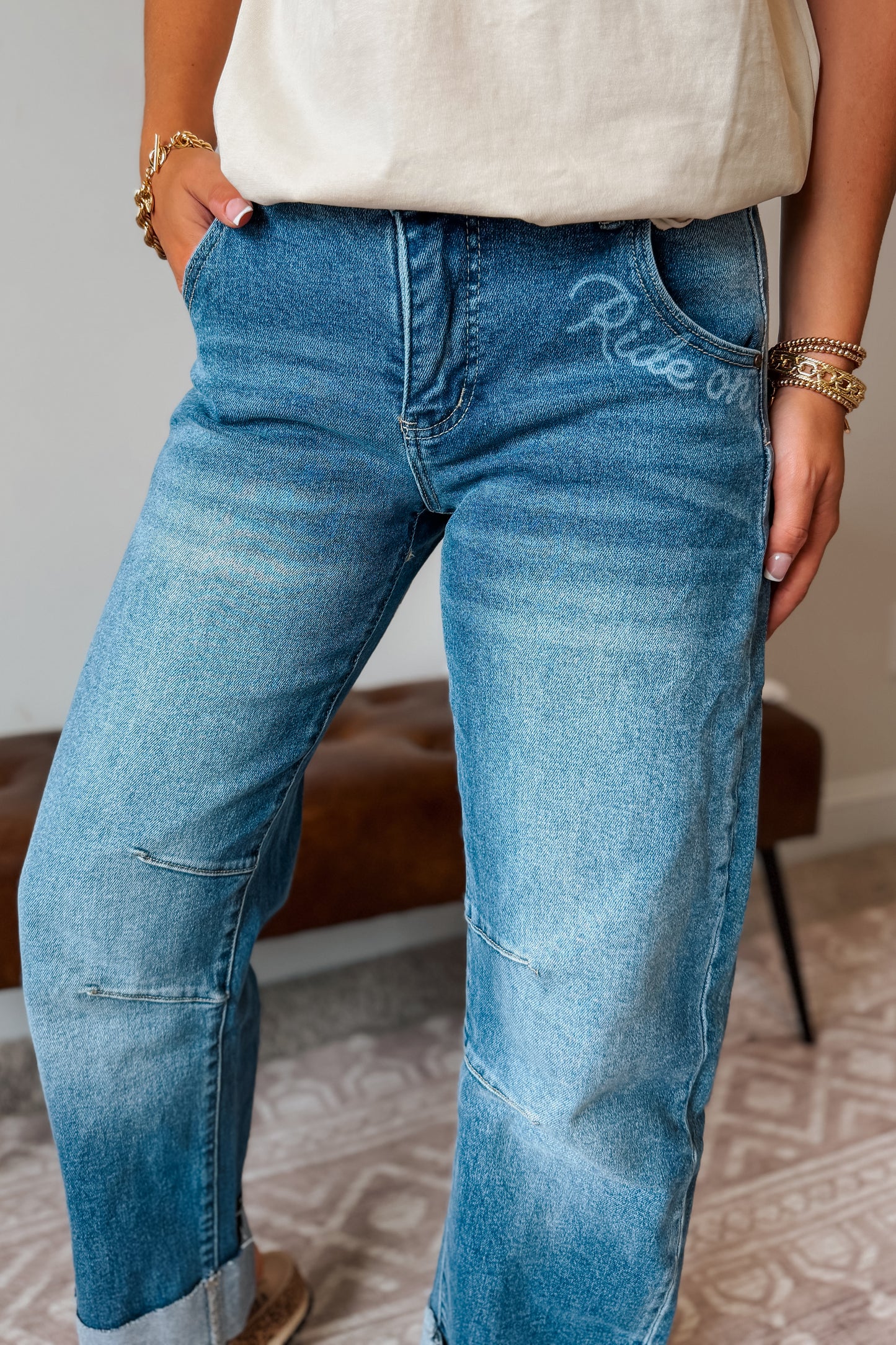 The Ride On Barrell Jeans