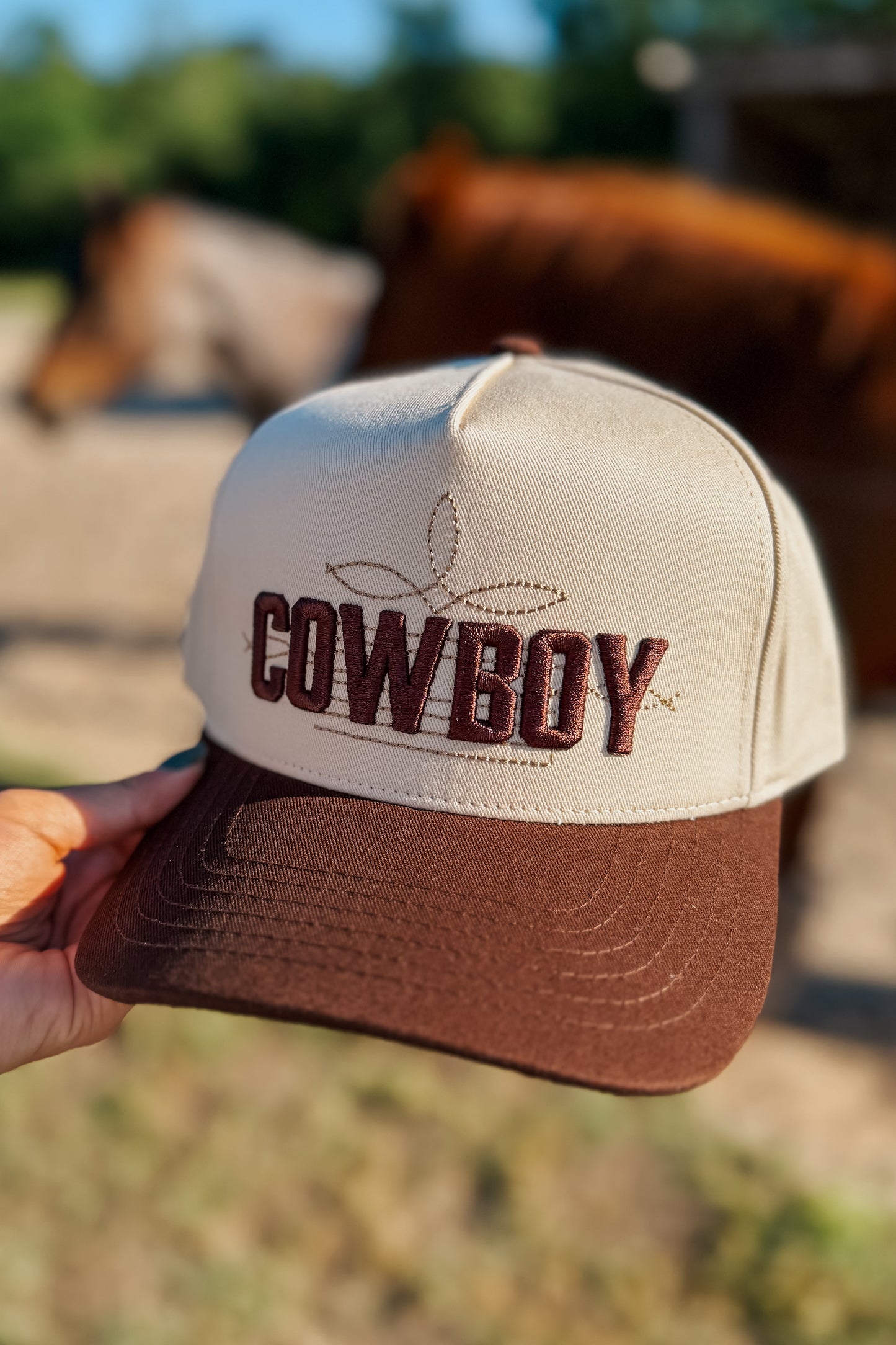 Boot Stitch’s Cowboy Trucker Hat