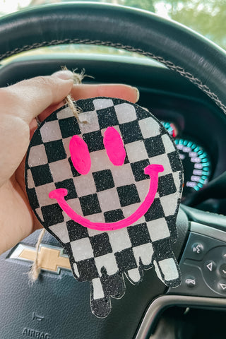 Checkered Smiley Freshie