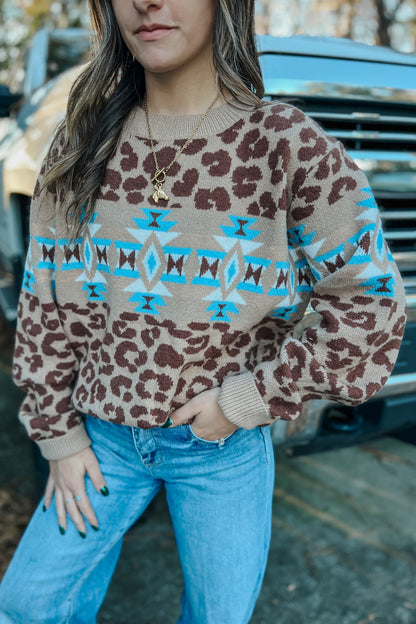 Mesa Leopard Sweater