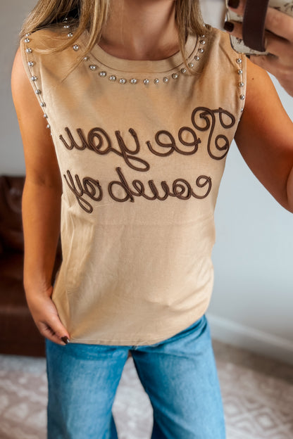 See You Cowboy Tank Top