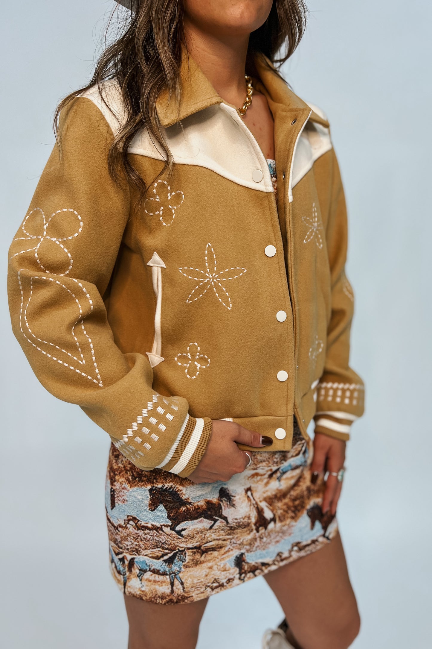 Golden Days Bomber Jacket