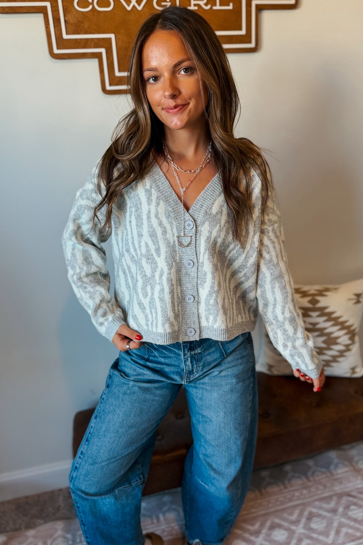 Wild Thing Cardigan | Grey