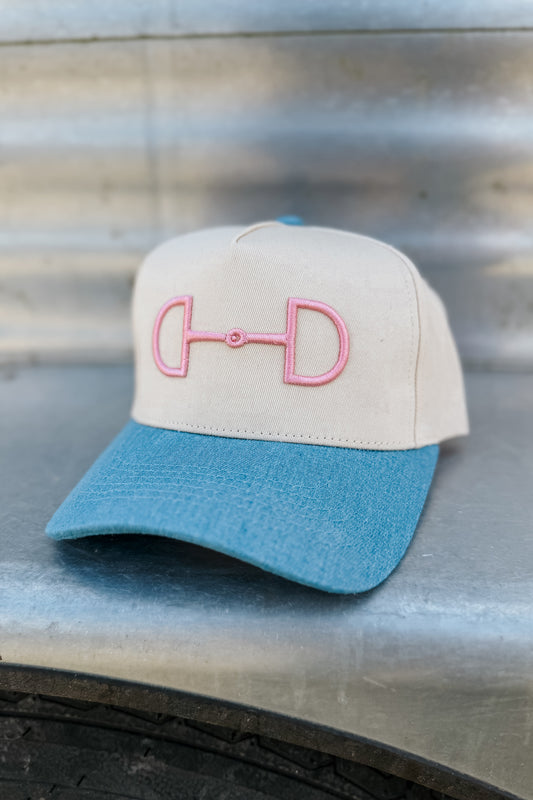 Snaffle Bit Denim Hat