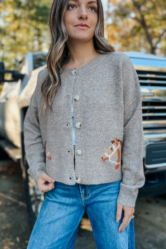 Pony Party Cardigan